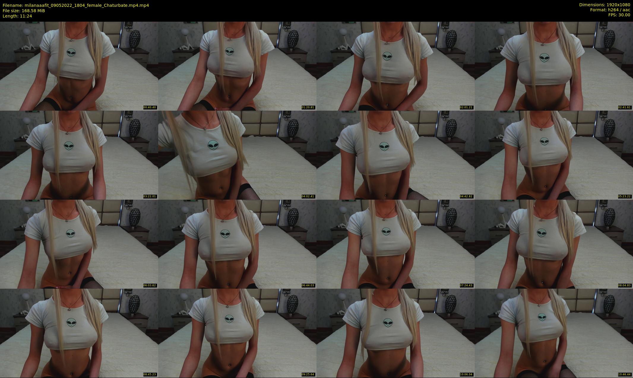 milanaaafit — 12 minute Chaturbate couple cam show recording, 1080p, May 9, 2022
