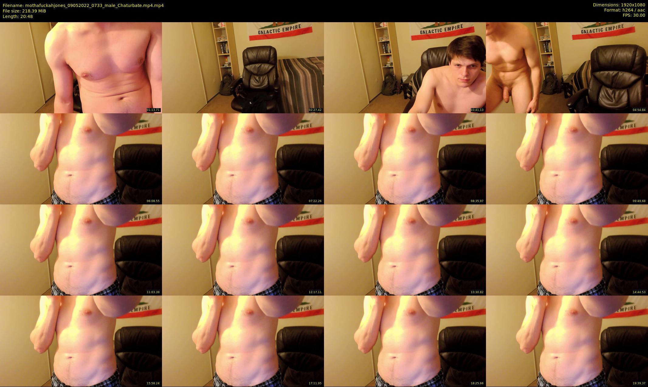mothafuckahjones — 21 minute Chaturbate male cam show recording, 1080p, May 9, 2022