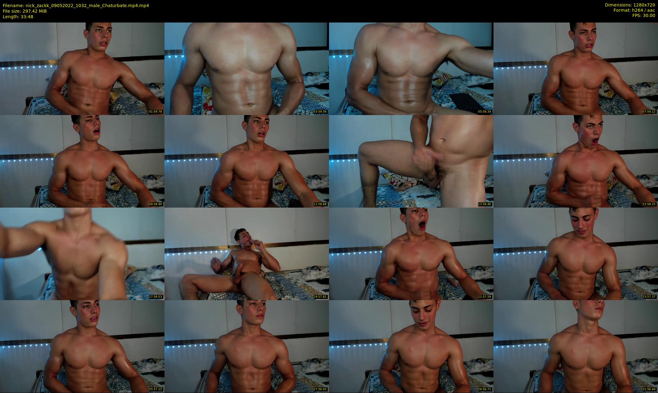 nick_zackk — 34 minute Chaturbate male cam show recording, 720p, May 9, 2022