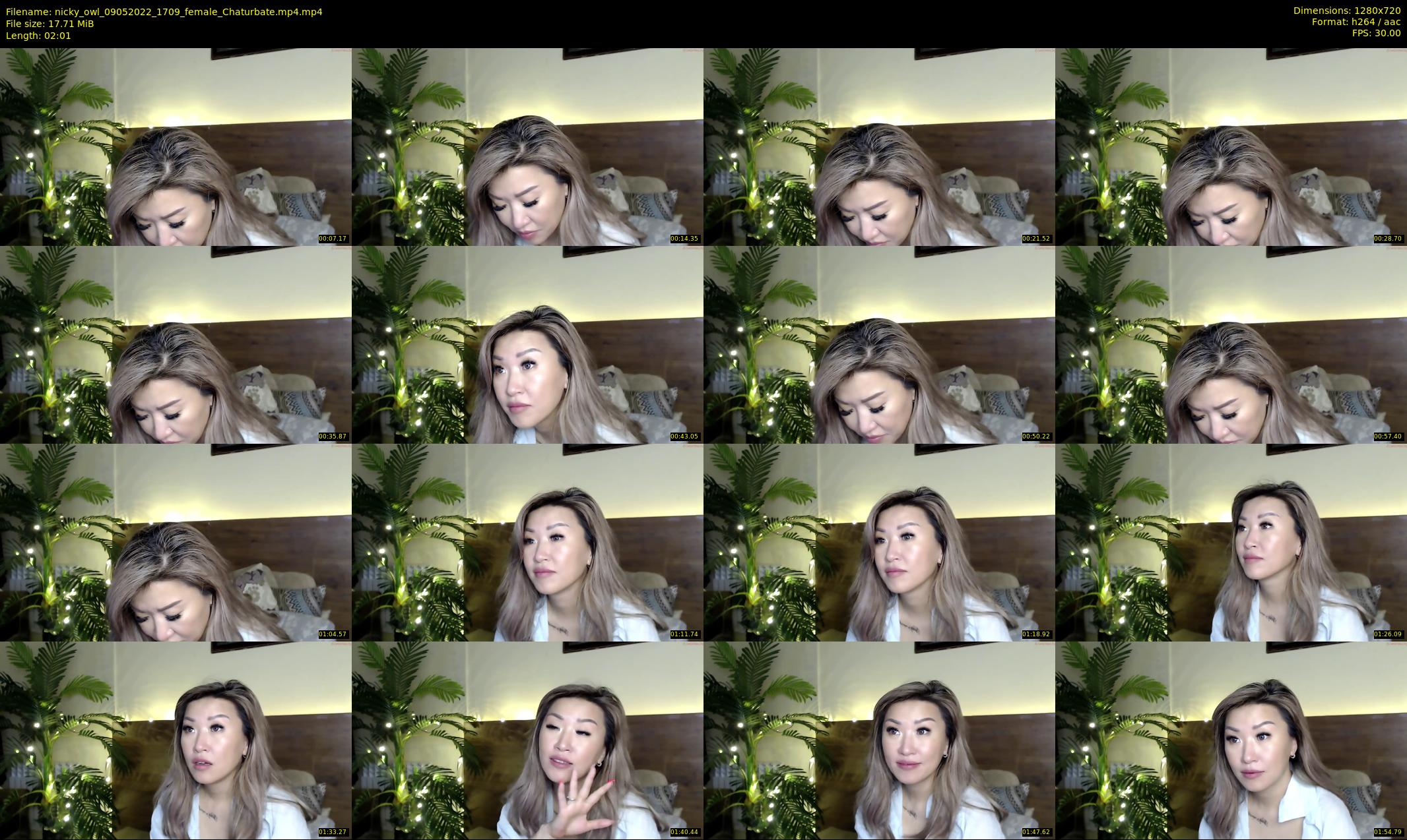 nicky_owl — 3 minute Chaturbate female cam show recording, 720p, May 9, 2022