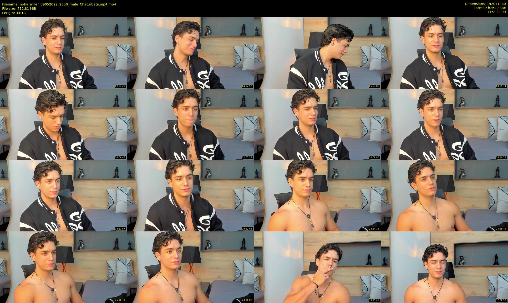 noha_miler — 35 minute Chaturbate male cam show recording, 1080p, May 9, 2022