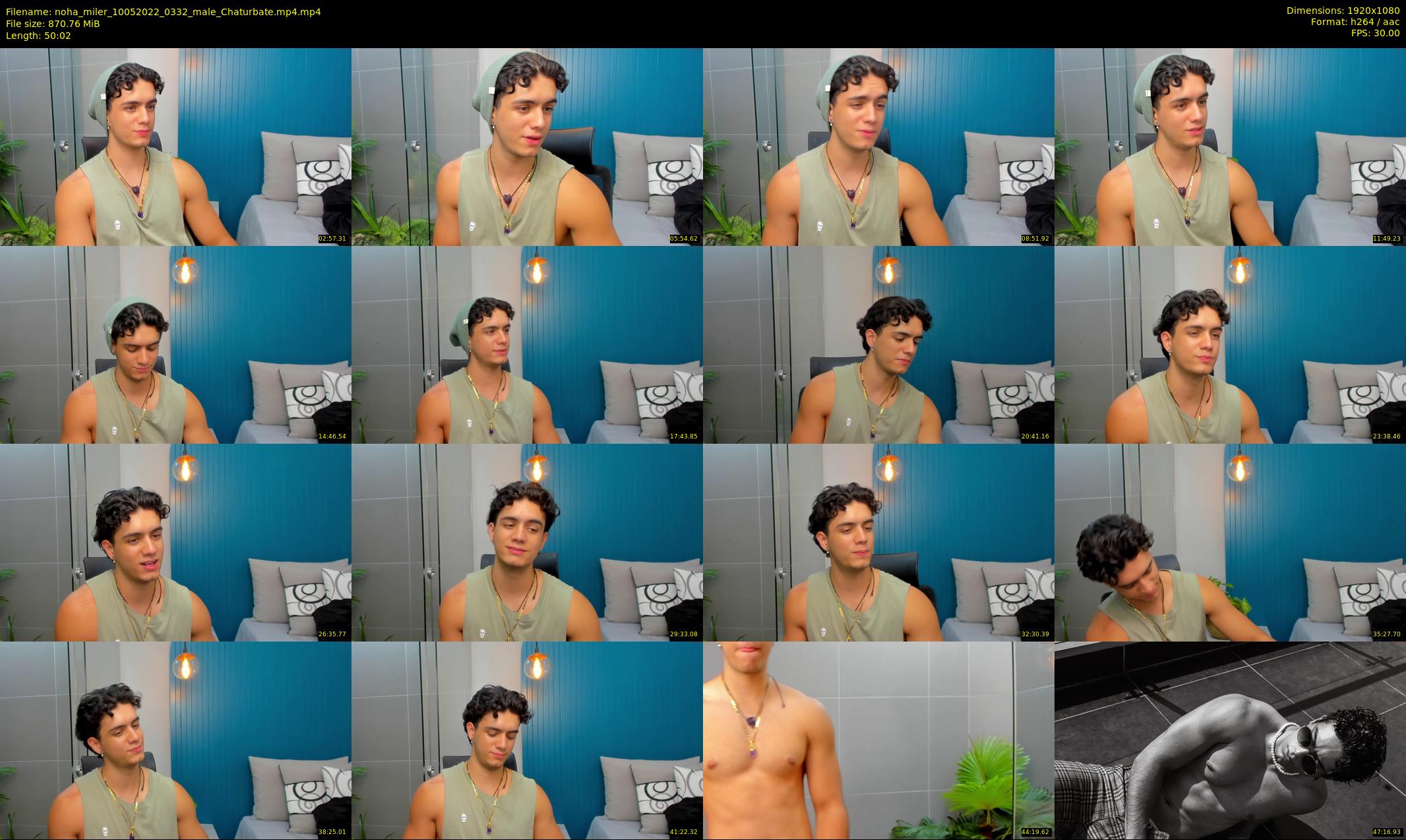 noha_miler — 51 minute Chaturbate male cam show recording, 1080p, May 10, 2022