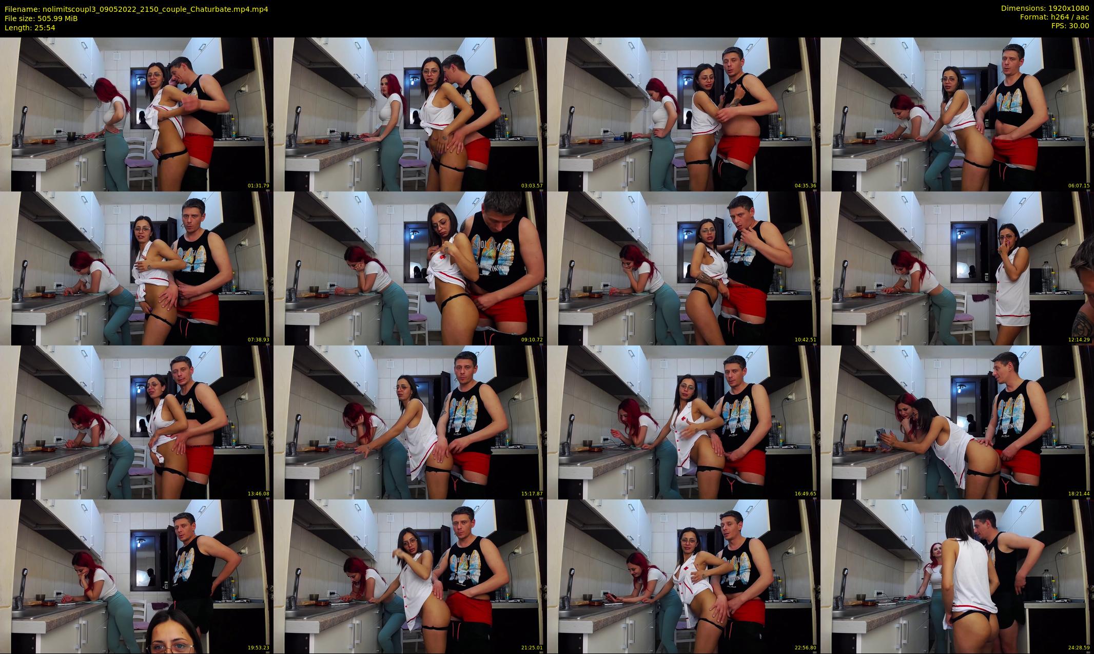 nolimitscoupl3 — 26 minute Chaturbate couple cam show recording, 1080p, May 9, 2022