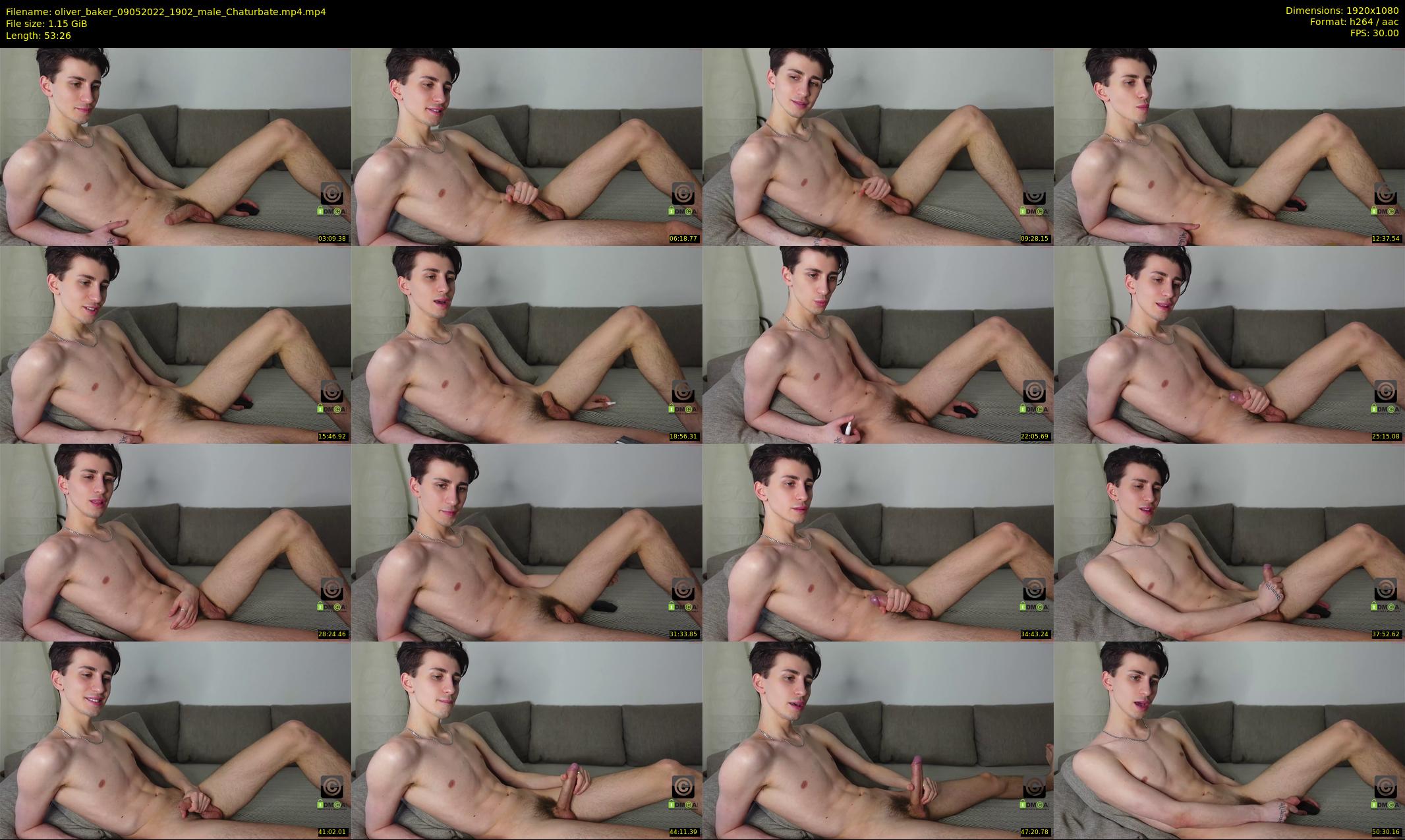 oliver_baker — 54 minute Chaturbate male cam show recording, 1080p, May 9, 2022
