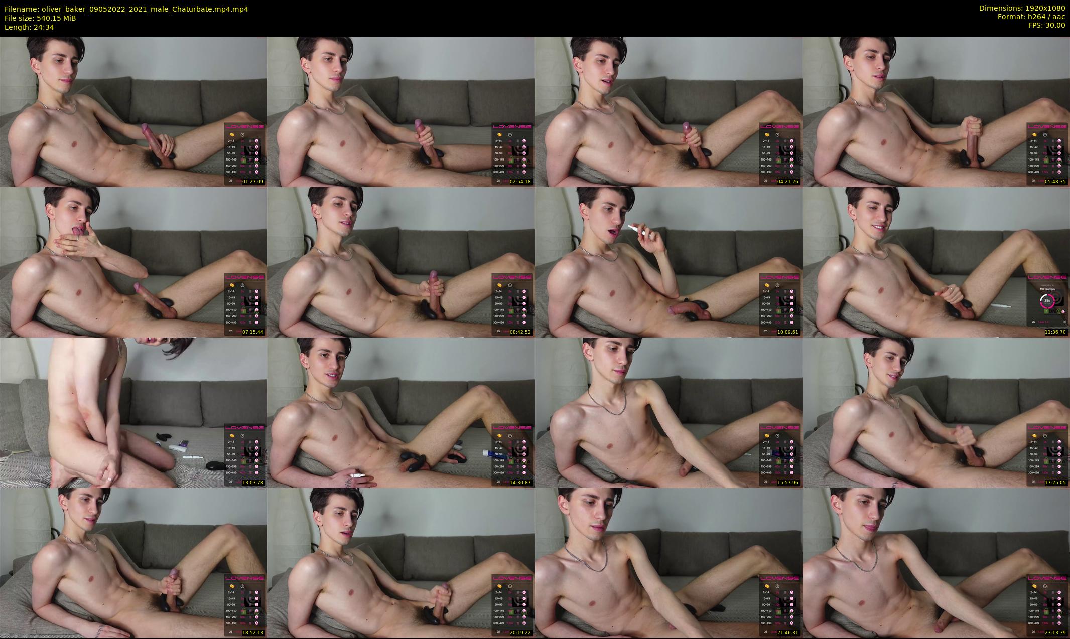 oliver_baker — 25 minute Chaturbate male cam show recording, 1080p, May 9, 2022