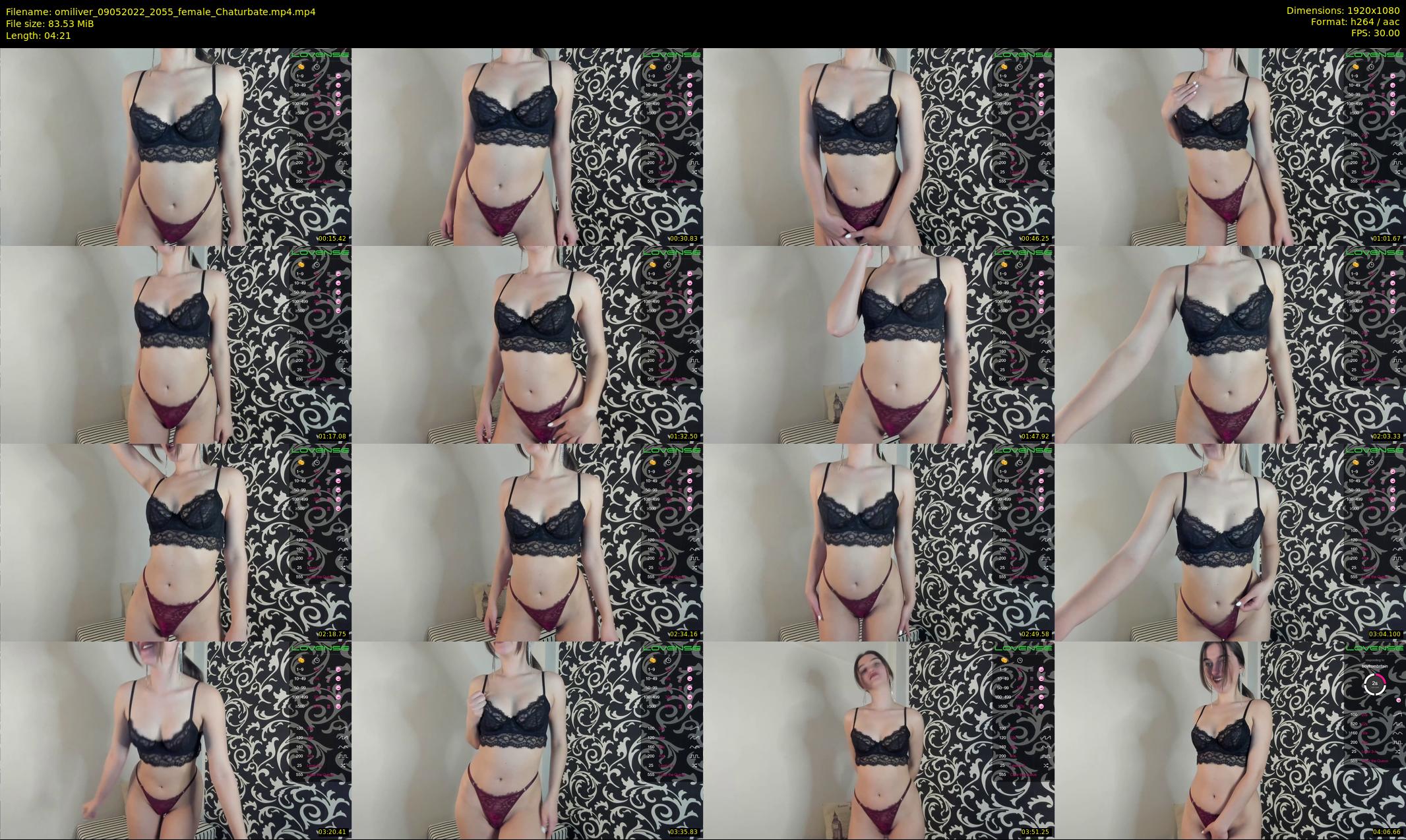 omiliver — 5 minute Chaturbate female cam show recording, 1080p, May 9, 2022