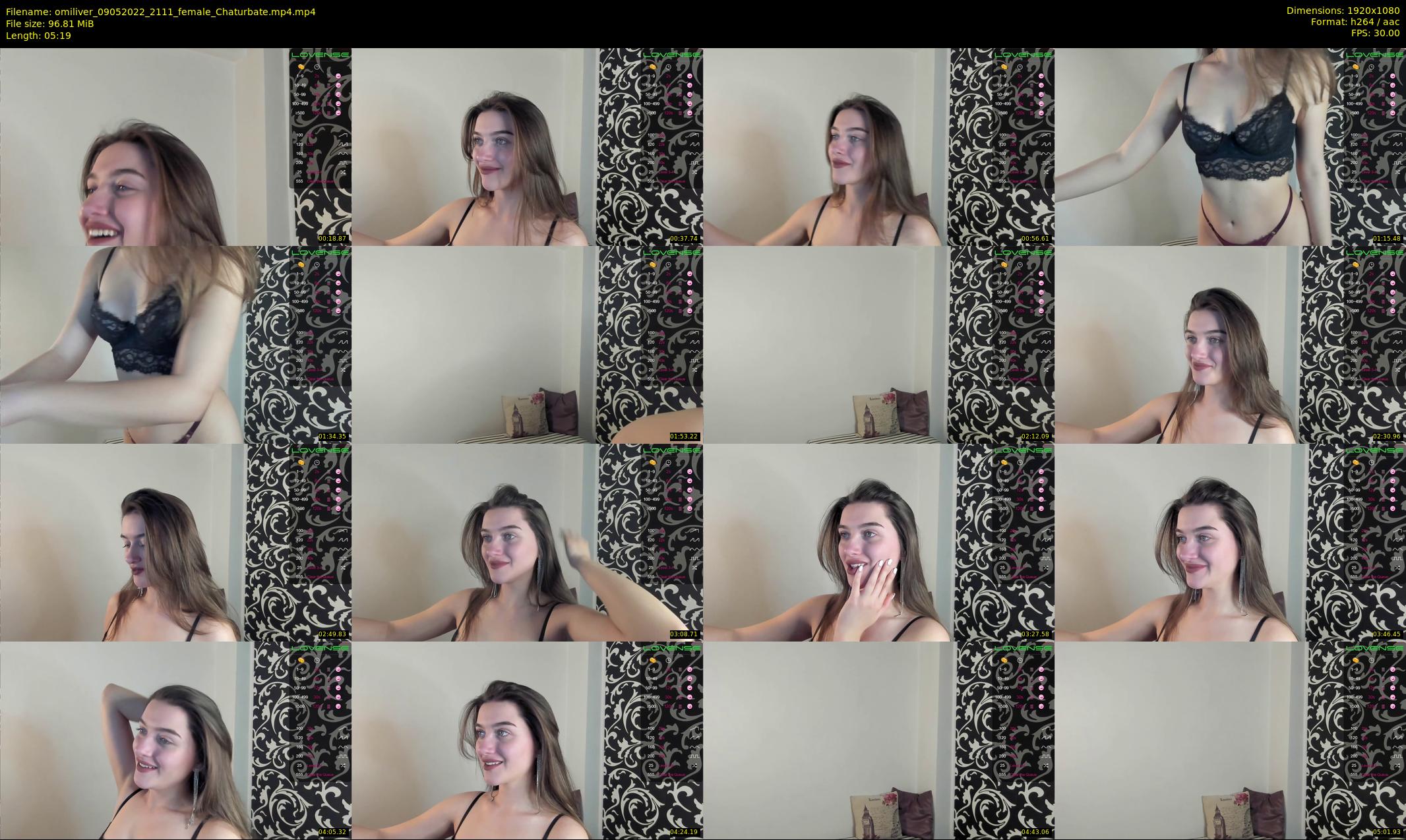 omiliver — 6 minute Chaturbate female cam show recording, 1080p, May 9, 2022