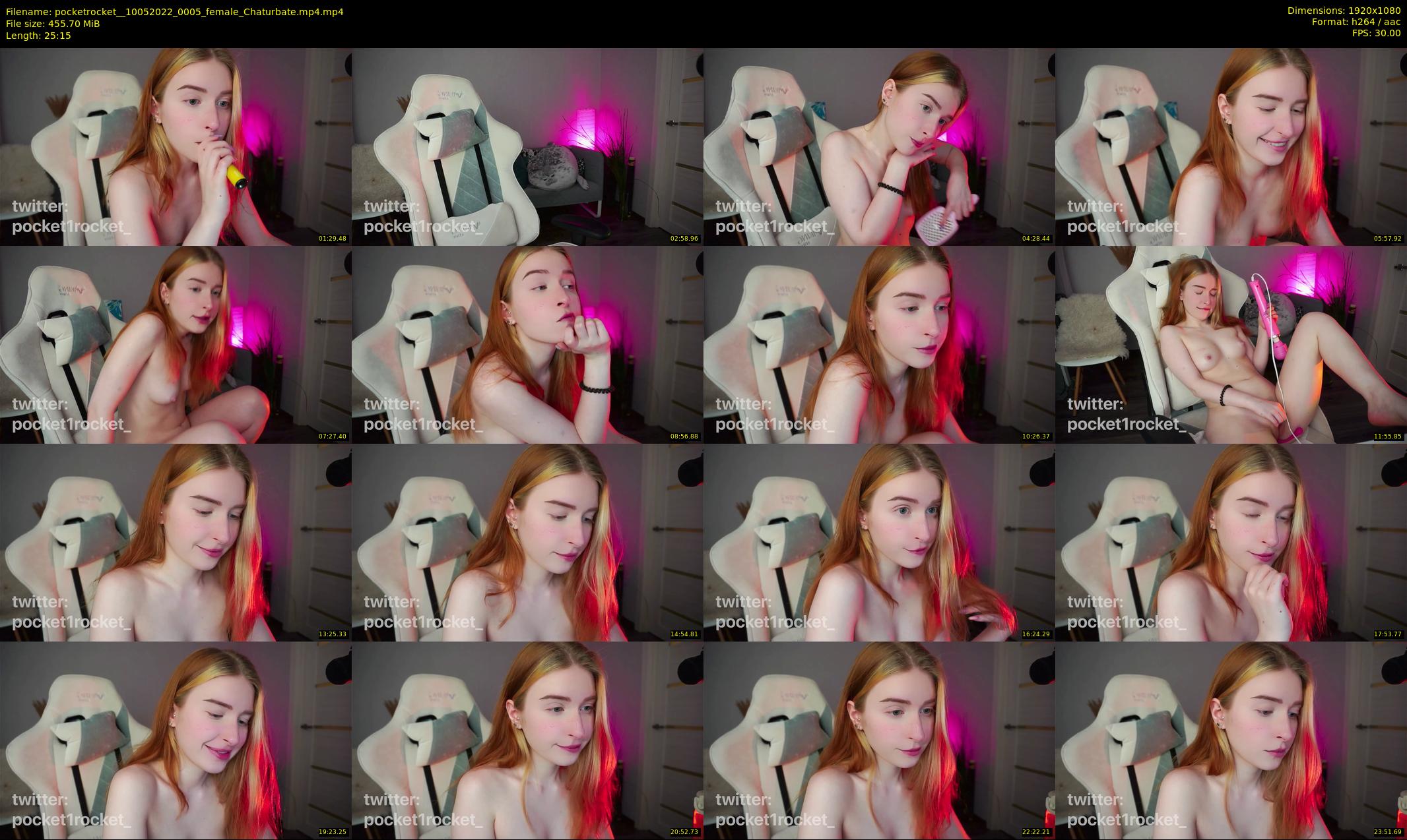 pocketrocket_ — 26 minute Chaturbate female cam show recording, 1080p, May 10, 2022