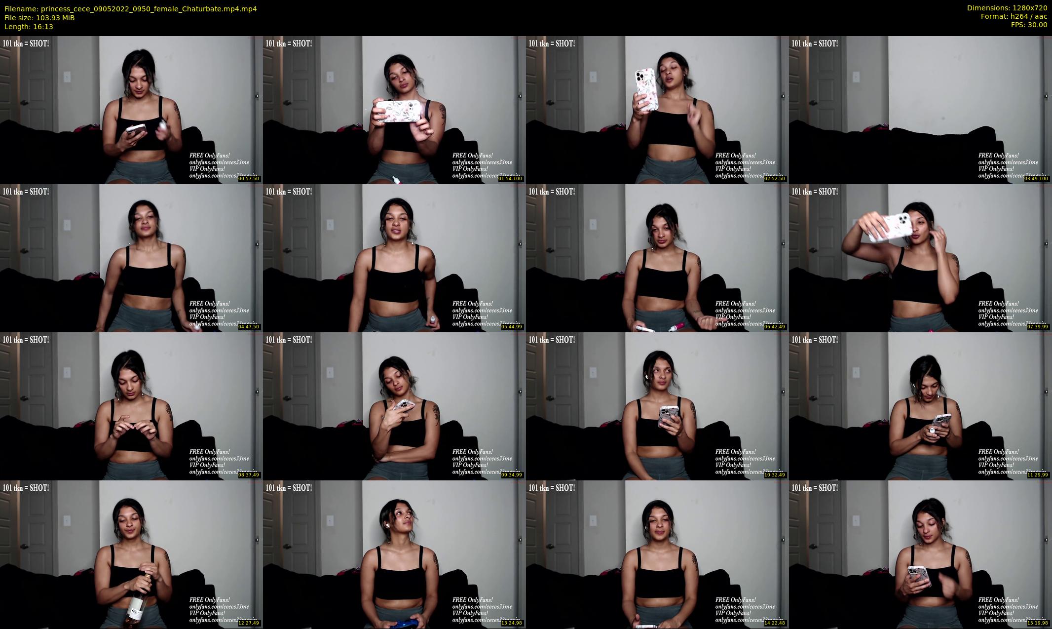 princess_cece — 17 minute Chaturbate female cam show recording, 720p, May 9, 2022