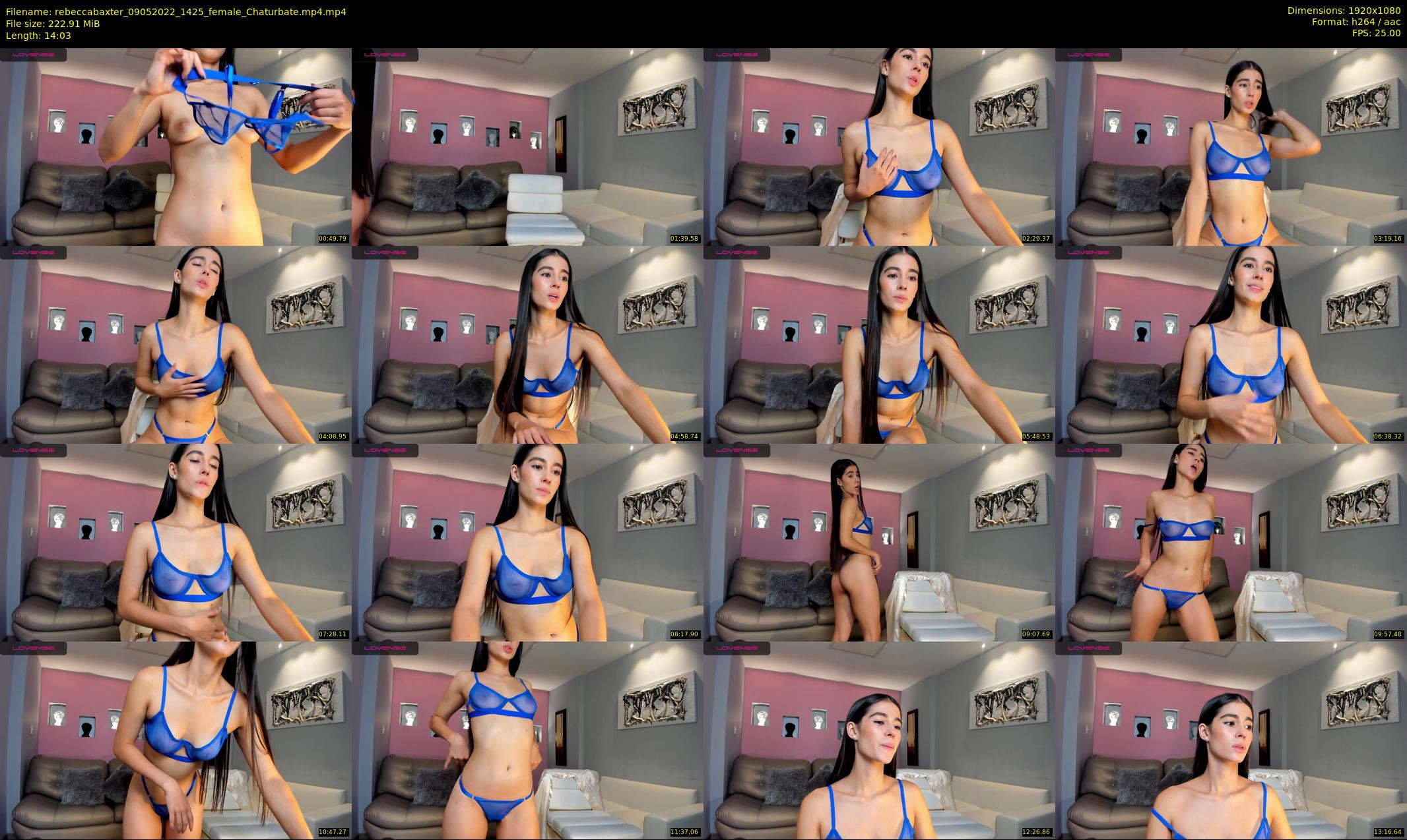 rebeccabaxter — 15 minute Chaturbate female cam show recording, 1080p, May 9, 2022