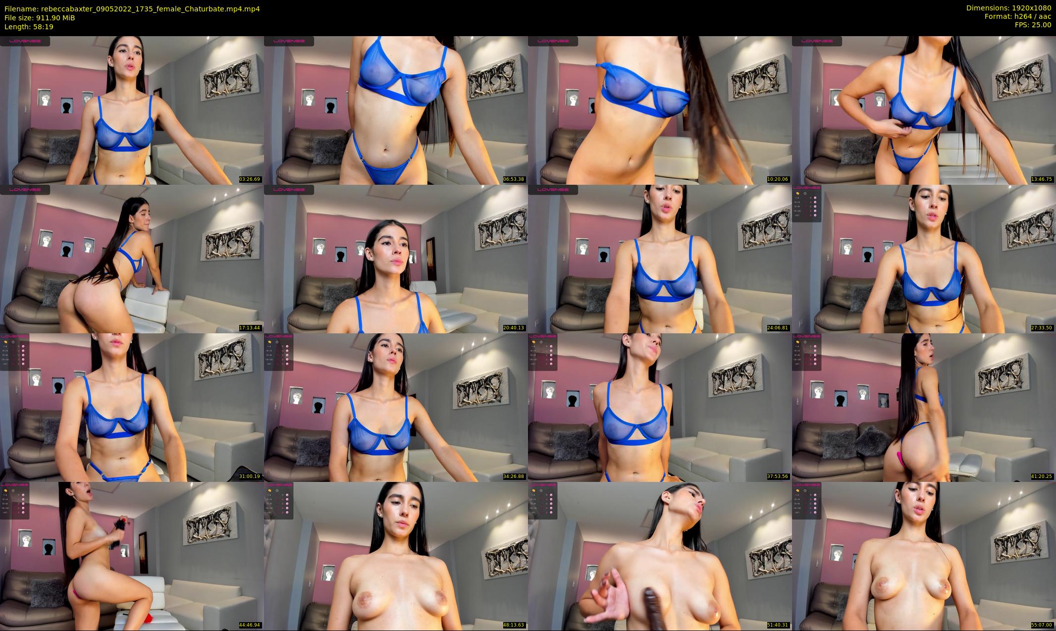 rebeccabaxter — 59 minute Chaturbate female cam show recording, 1080p, May 9, 2022