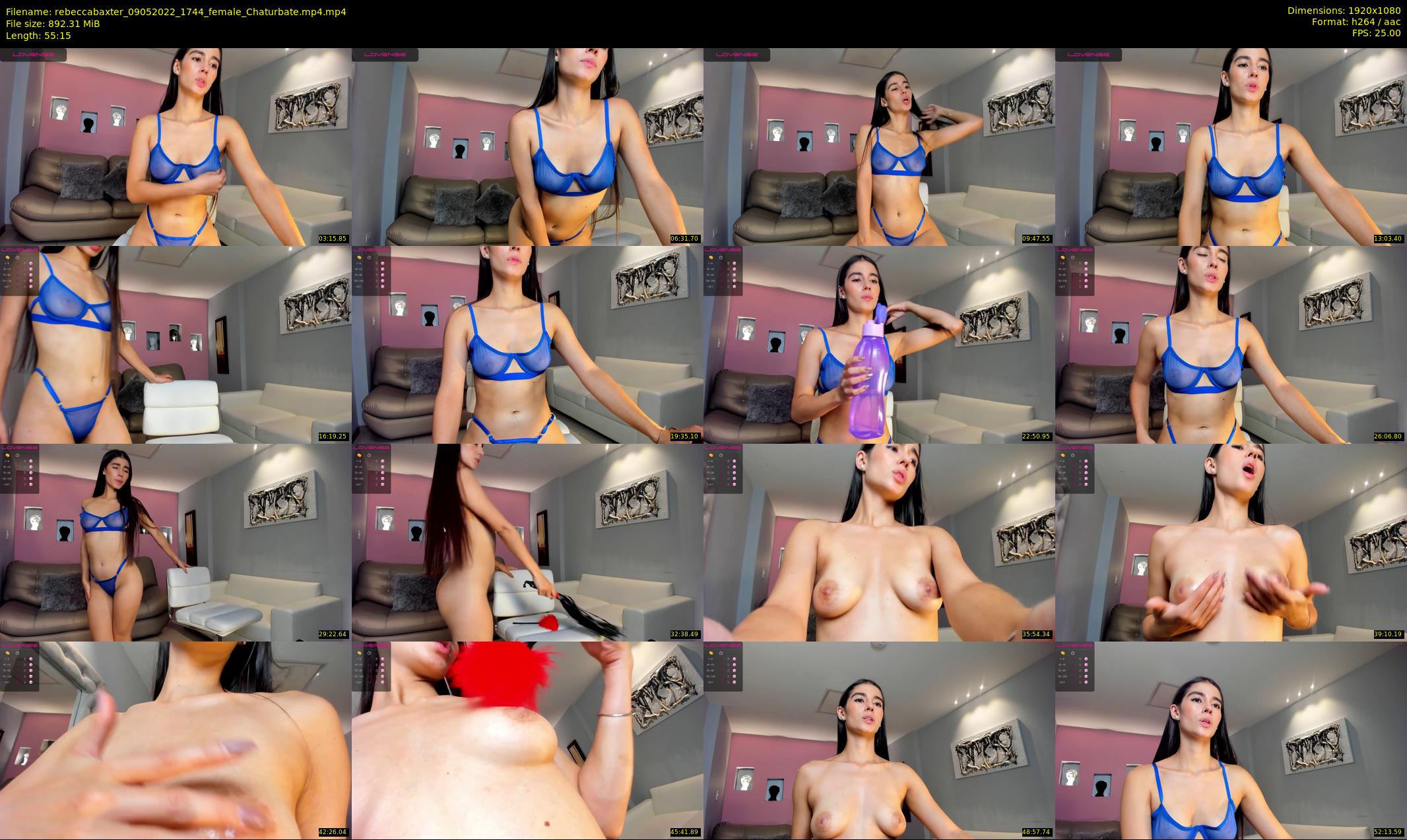 rebeccabaxter — 56 minute Chaturbate female cam show recording, 1080p, May 9, 2022