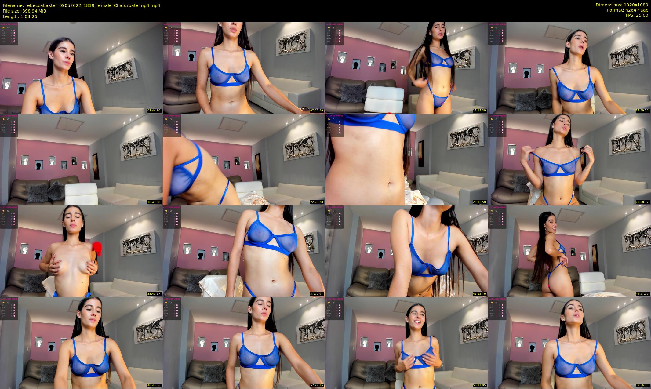 rebeccabaxter — 64 minute Chaturbate female cam show recording, 1080p, May 9, 2022