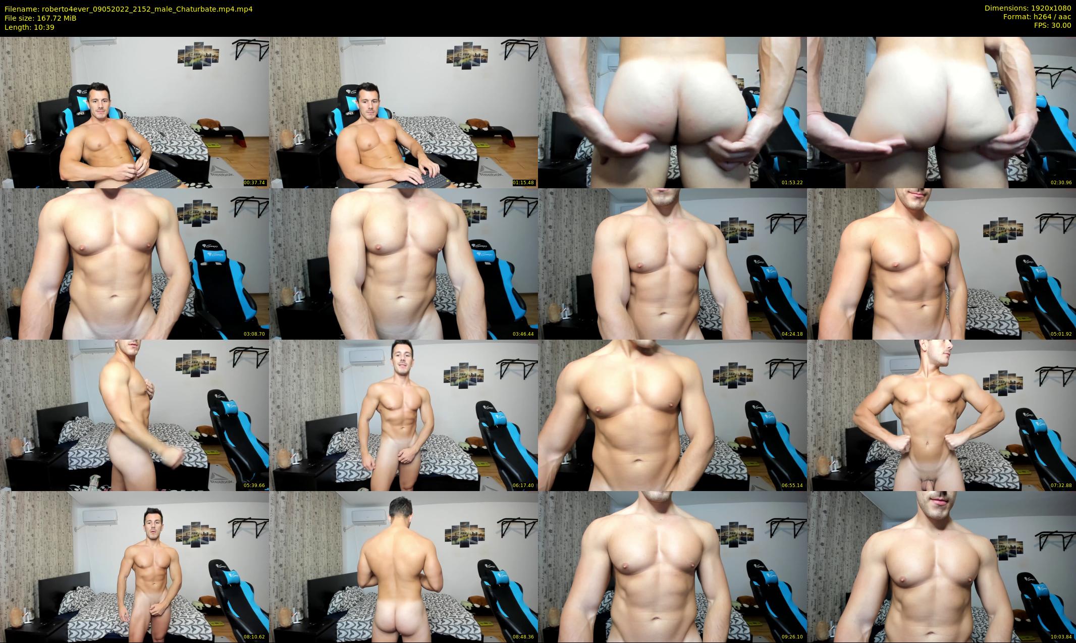 roberto4ever — 11 minute Chaturbate male cam show recording, 1080p, May 9, 2022