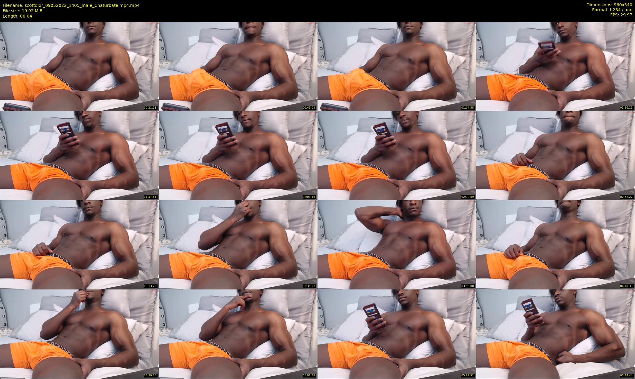 scottdior — 7 minute Chaturbate male cam show recording, 480p, May 9, 2022