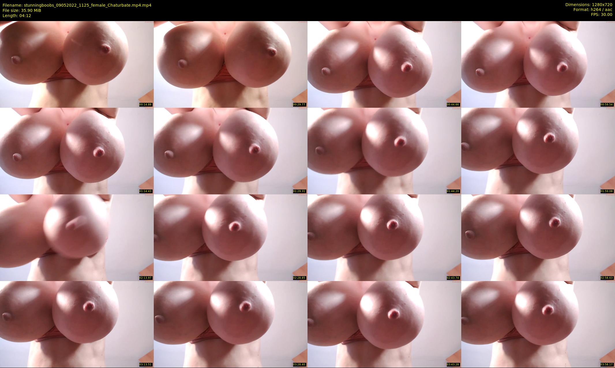 stunningboobs — 5 minute Chaturbate female cam show recording, 720p, May 9, 2022