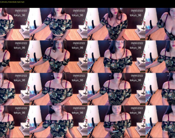 tokyo_96 — 18 minute Chaturbate female cam show recording, 720p, May 10, 2022