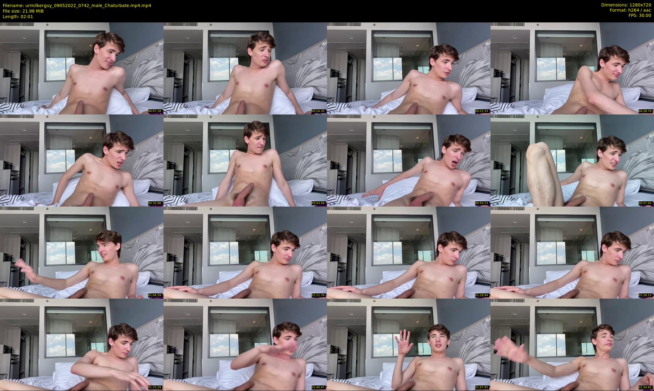 urmilkerguy — 3 minute Chaturbate male cam show recording, 720p, May 9, 2022