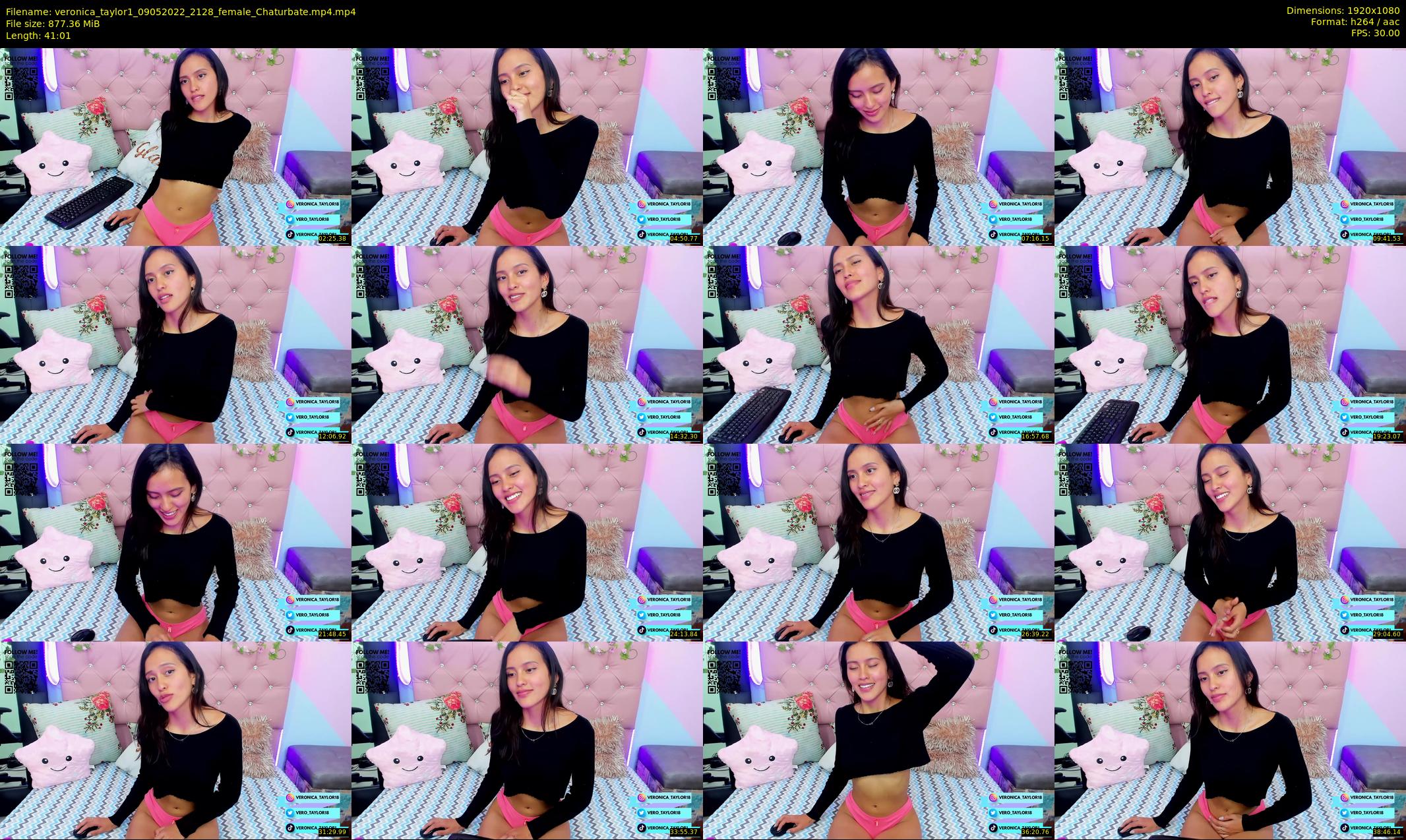 veronica_taylor1 — 42 minute Chaturbate female cam show recording, 1080p, May 9, 2022