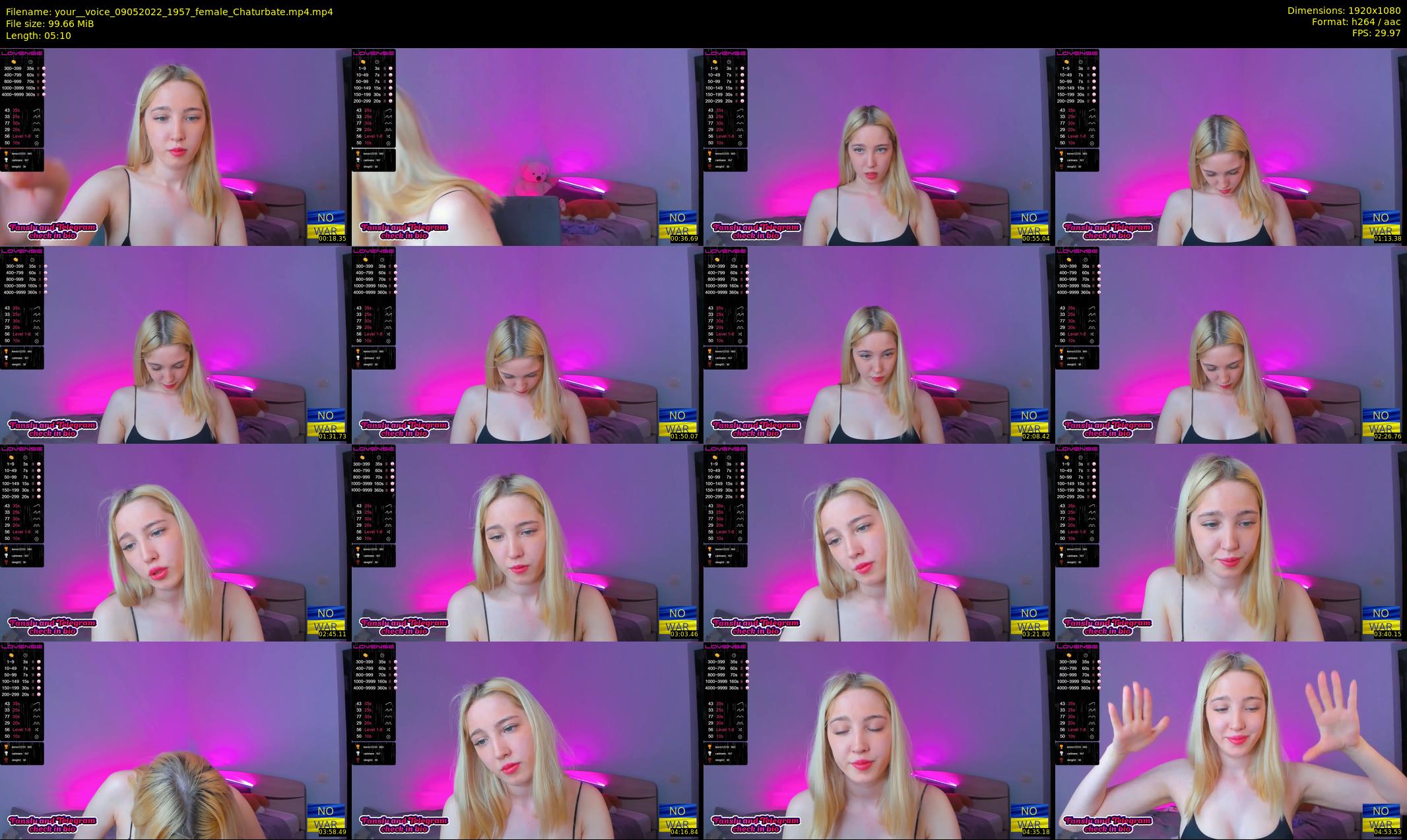your__voice — 6 minute Chaturbate female cam show recording, 1080p, May 9, 2022