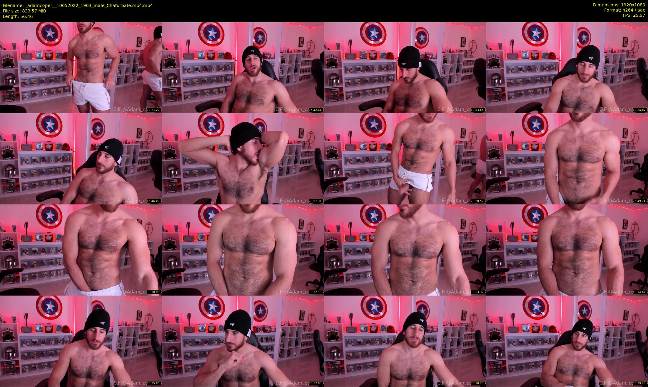 _adamcoper_ — 57 minute Chaturbate male cam show recording, 1080p, May 10, 2022