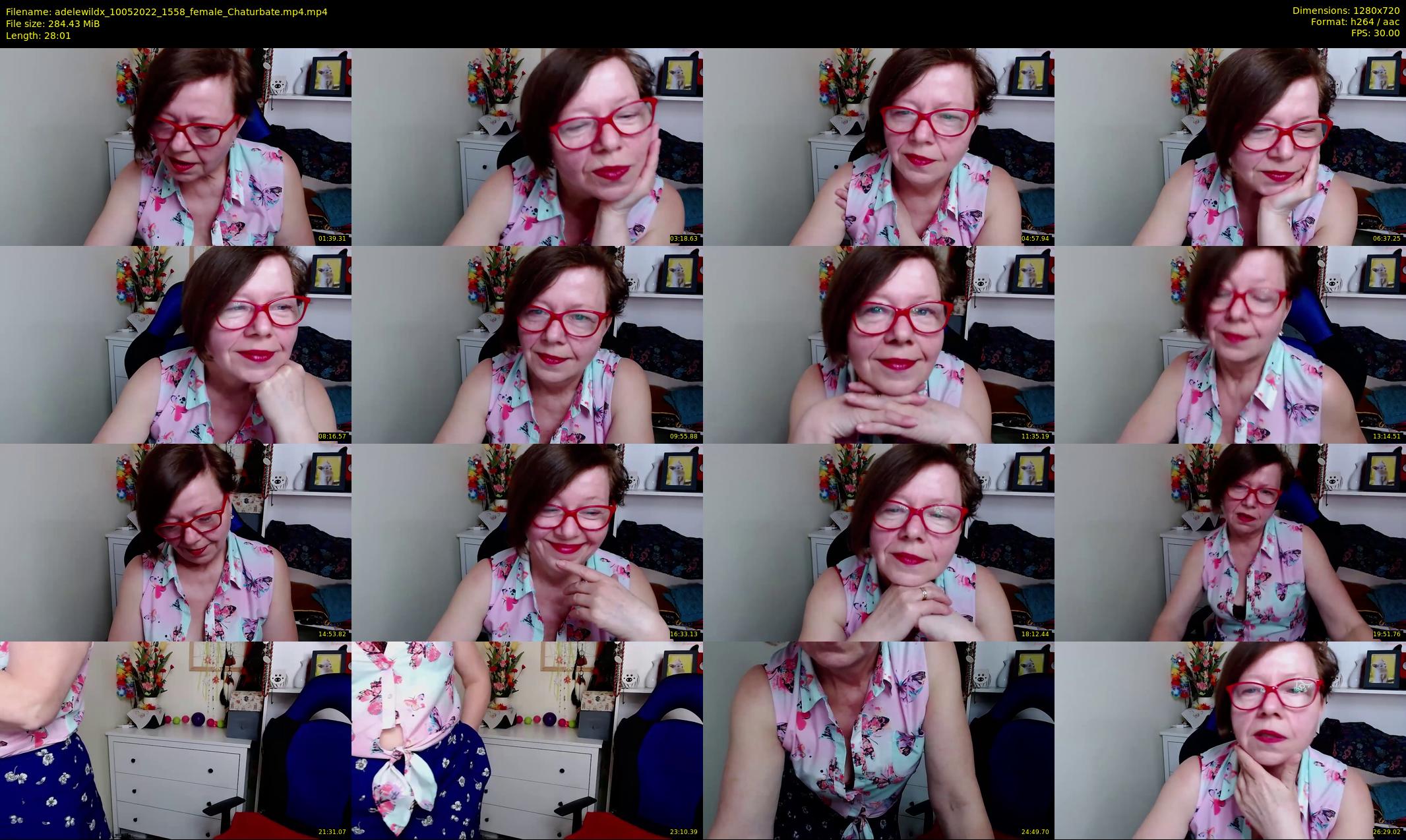adelewildx — 29 minute Chaturbate female cam show recording, 720p, May 10, 2022