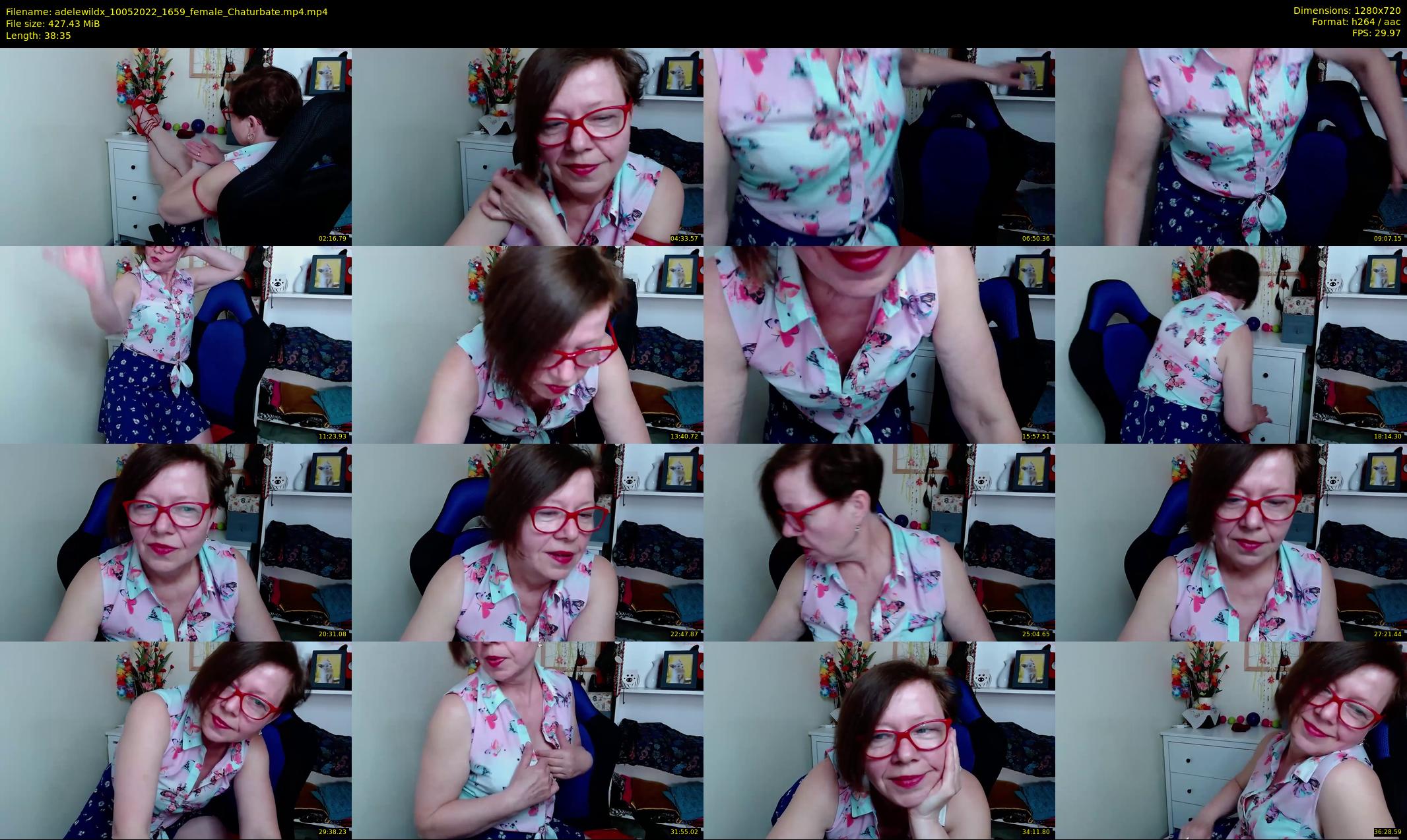 adelewildx — 39 minute Chaturbate female cam show recording, 720p, May 10, 2022