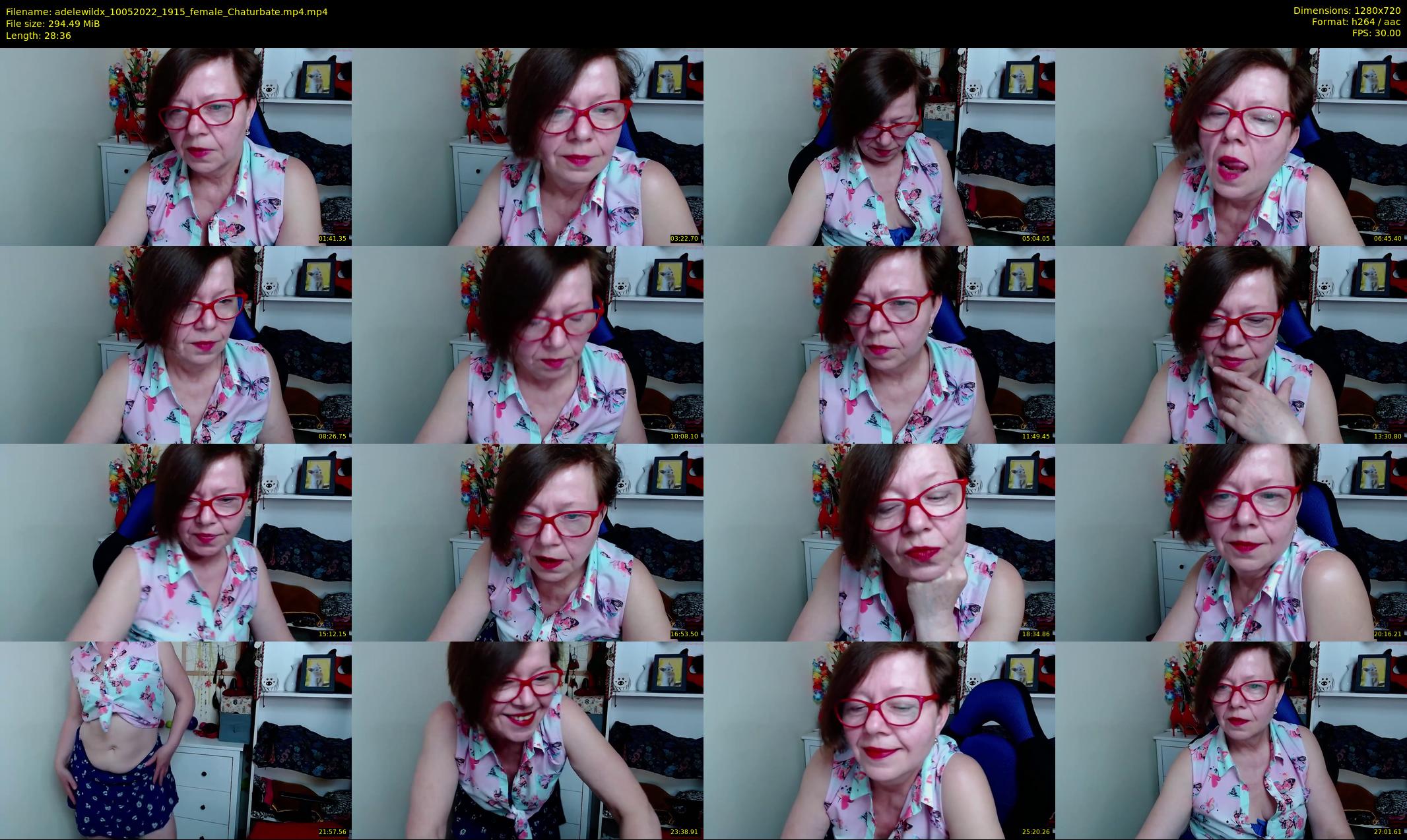 adelewildx — 29 minute Chaturbate female cam show recording, 720p, May 10, 2022