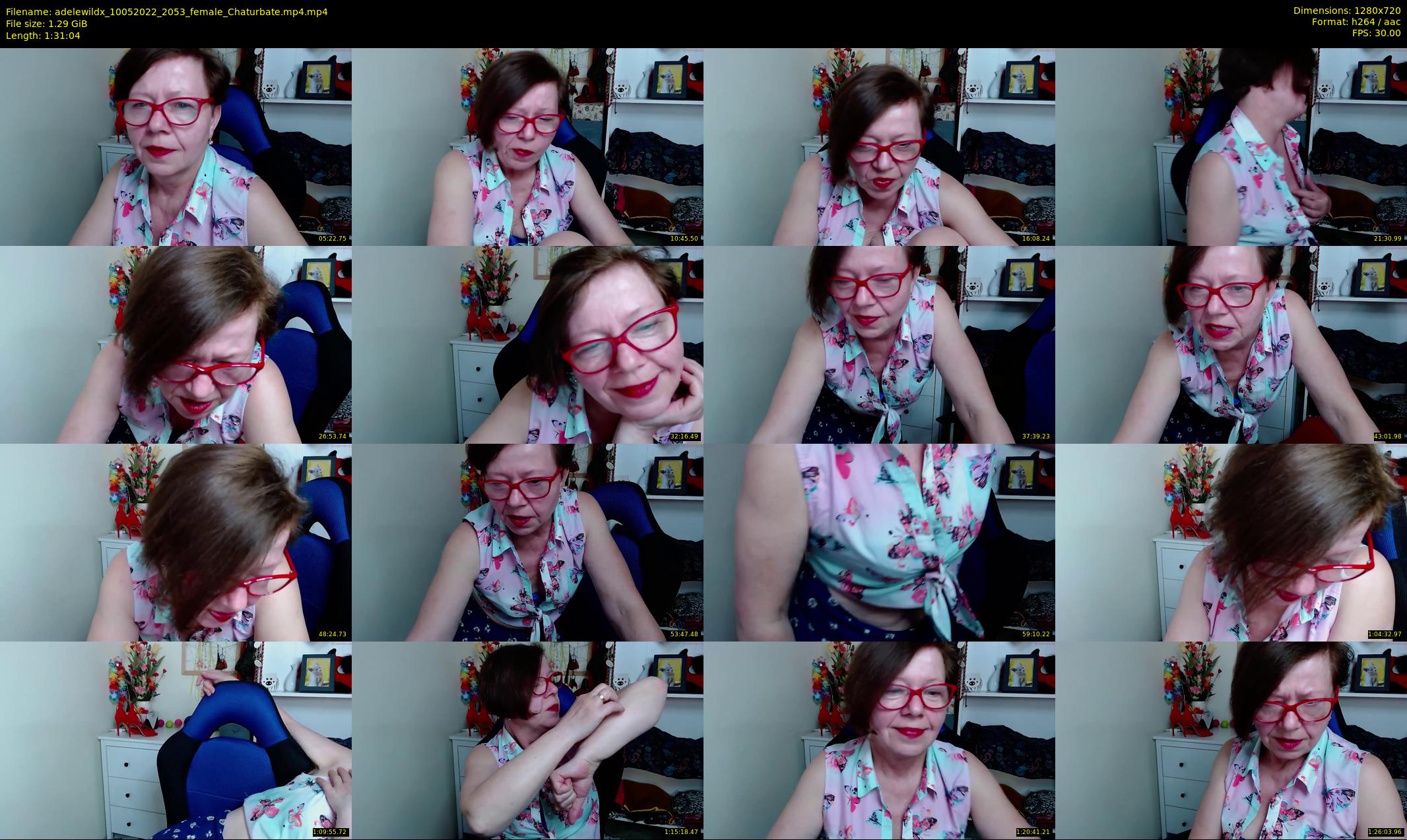 adelewildx — 92 minute Chaturbate female cam show recording, 720p, May 10, 2022