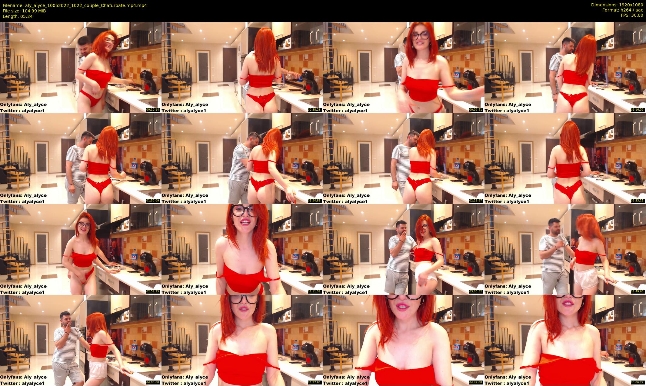 aly_alyce — 6 minute Chaturbate female cam show recording, 1080p, May 10, 2022