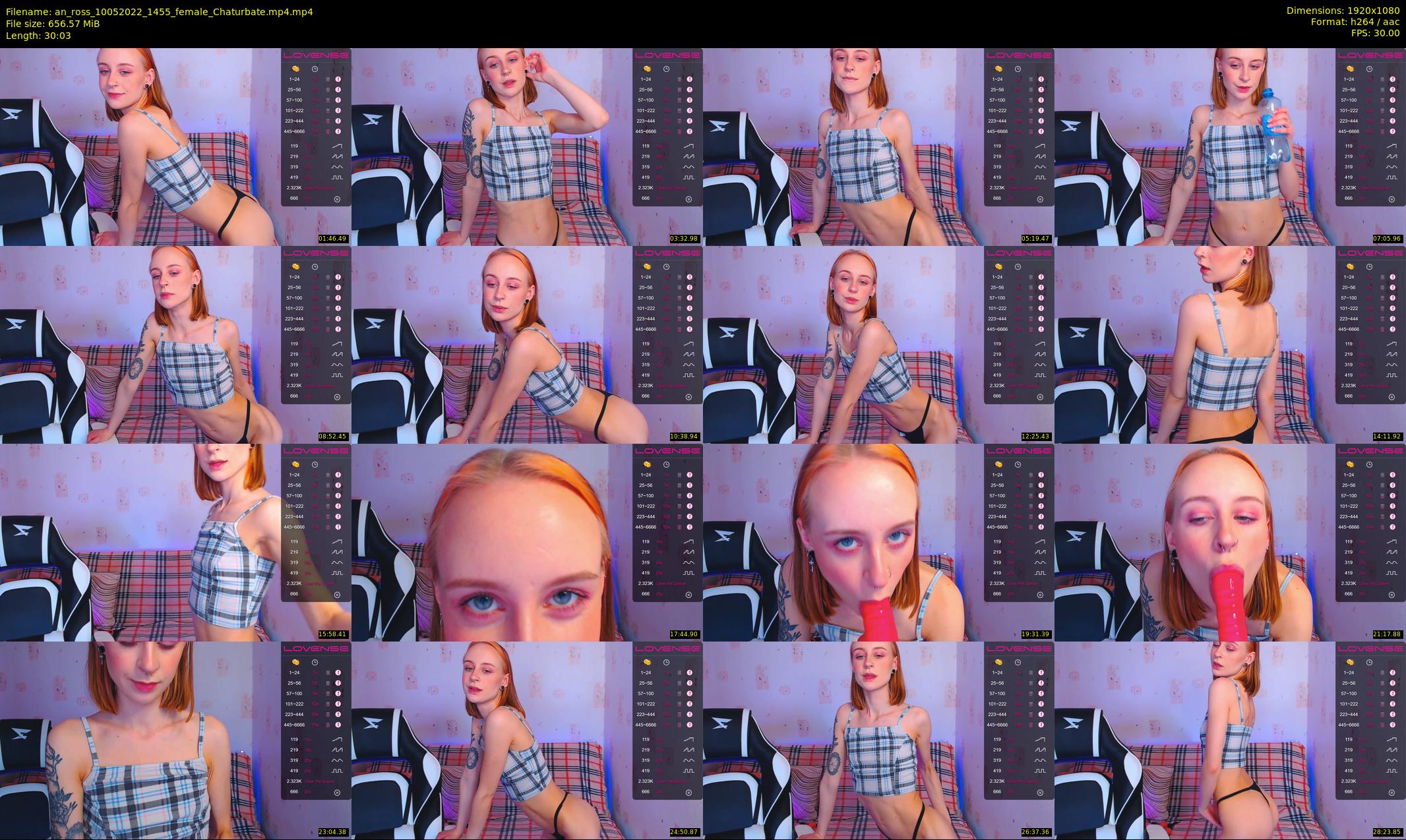 an_ross — 31 minute Chaturbate female cam show recording, 1080p, May 10, 2022