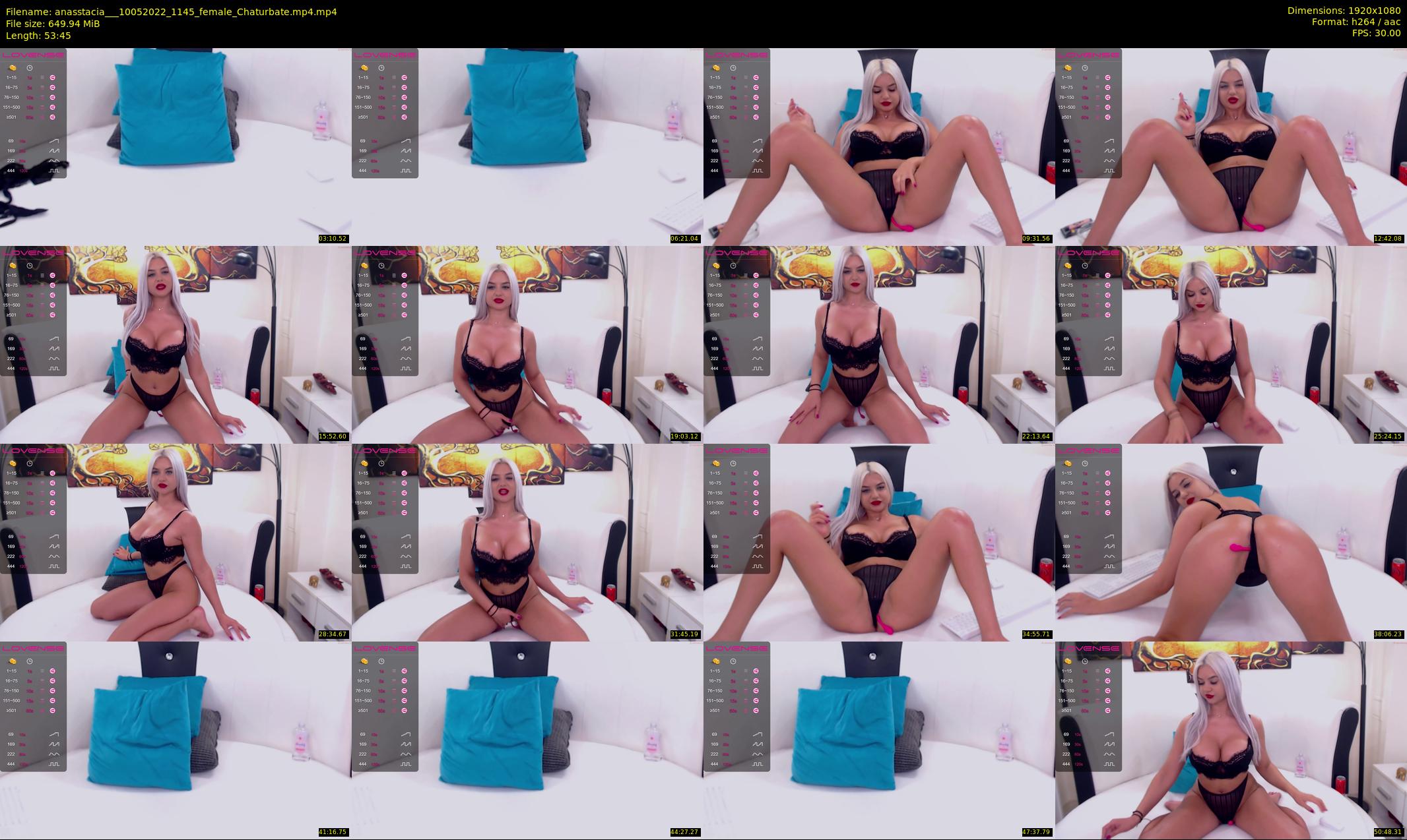 anasstacia__ — 54 minute Chaturbate female cam show recording, 1080p, May 10, 2022