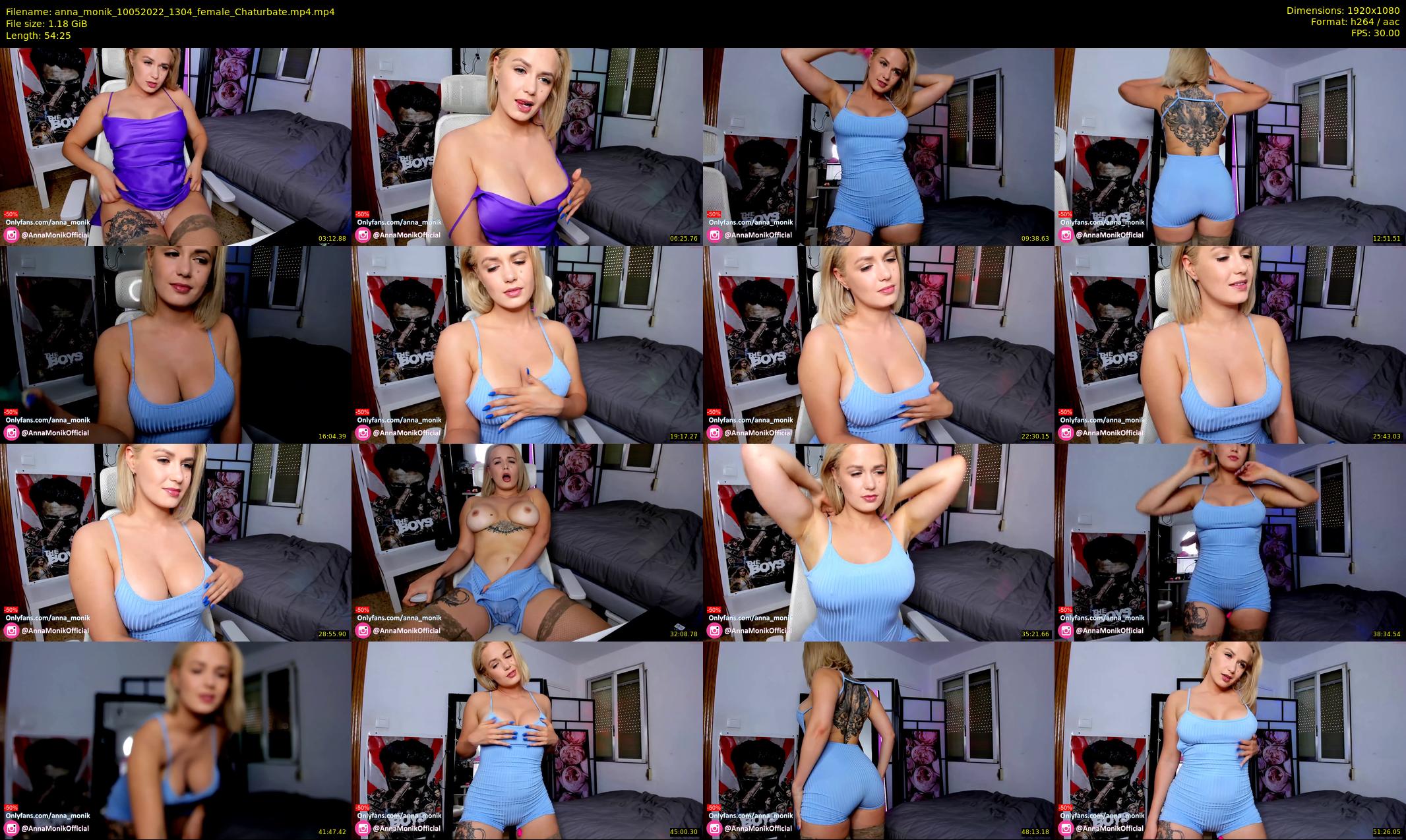 anna_monik — 55 minute Chaturbate couple cam show recording, 1080p, May 10, 2022
