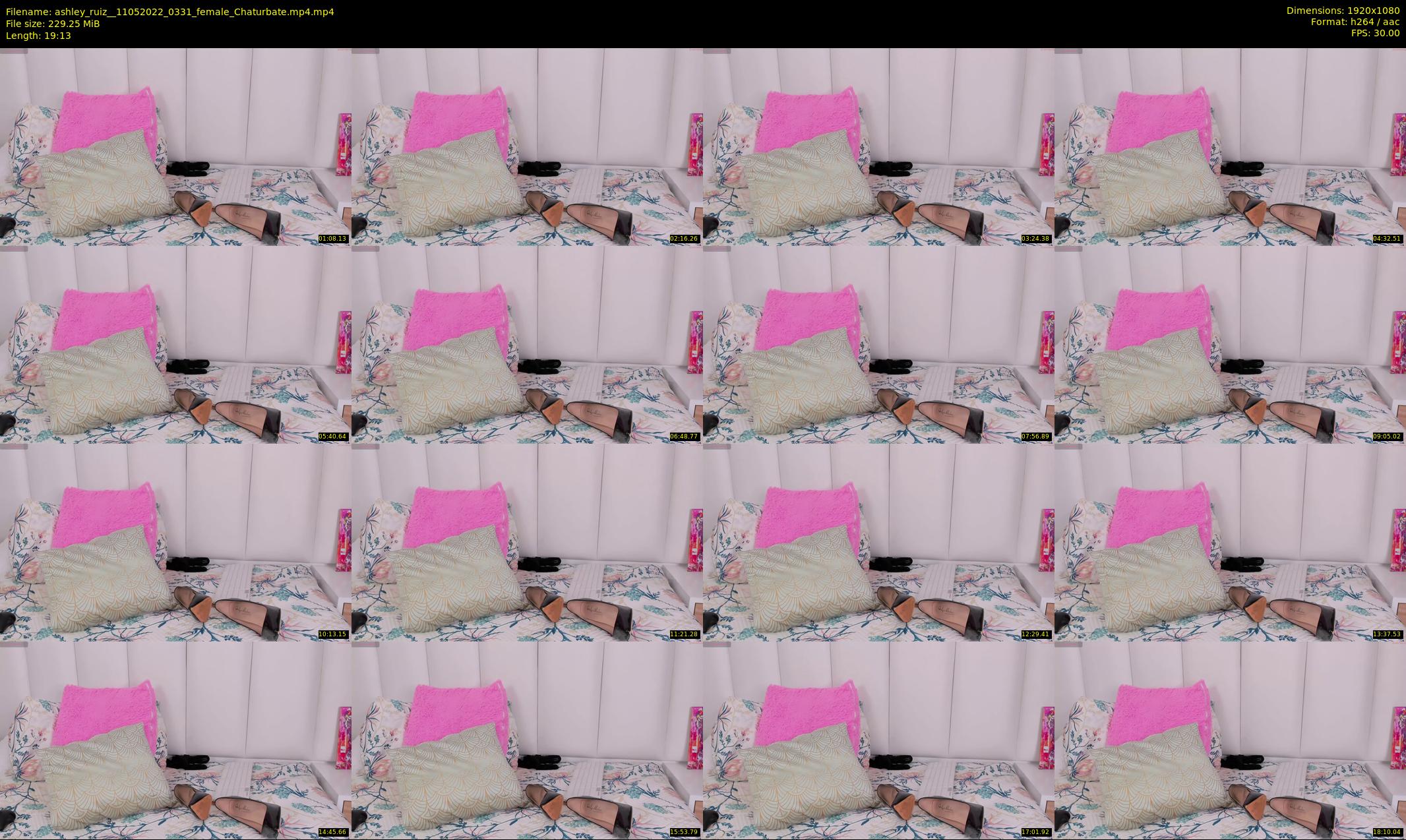 ashley_ruiz_ — 20 minute Chaturbate female cam show recording, 1080p, May 11, 2022