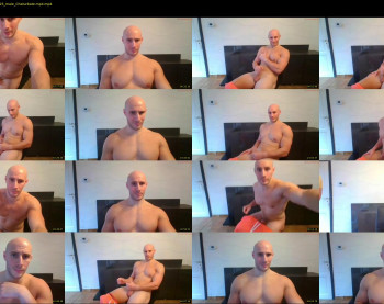 baldyboyy — 56 minute Chaturbate male cam show recording, 360p, May 10, 2022
