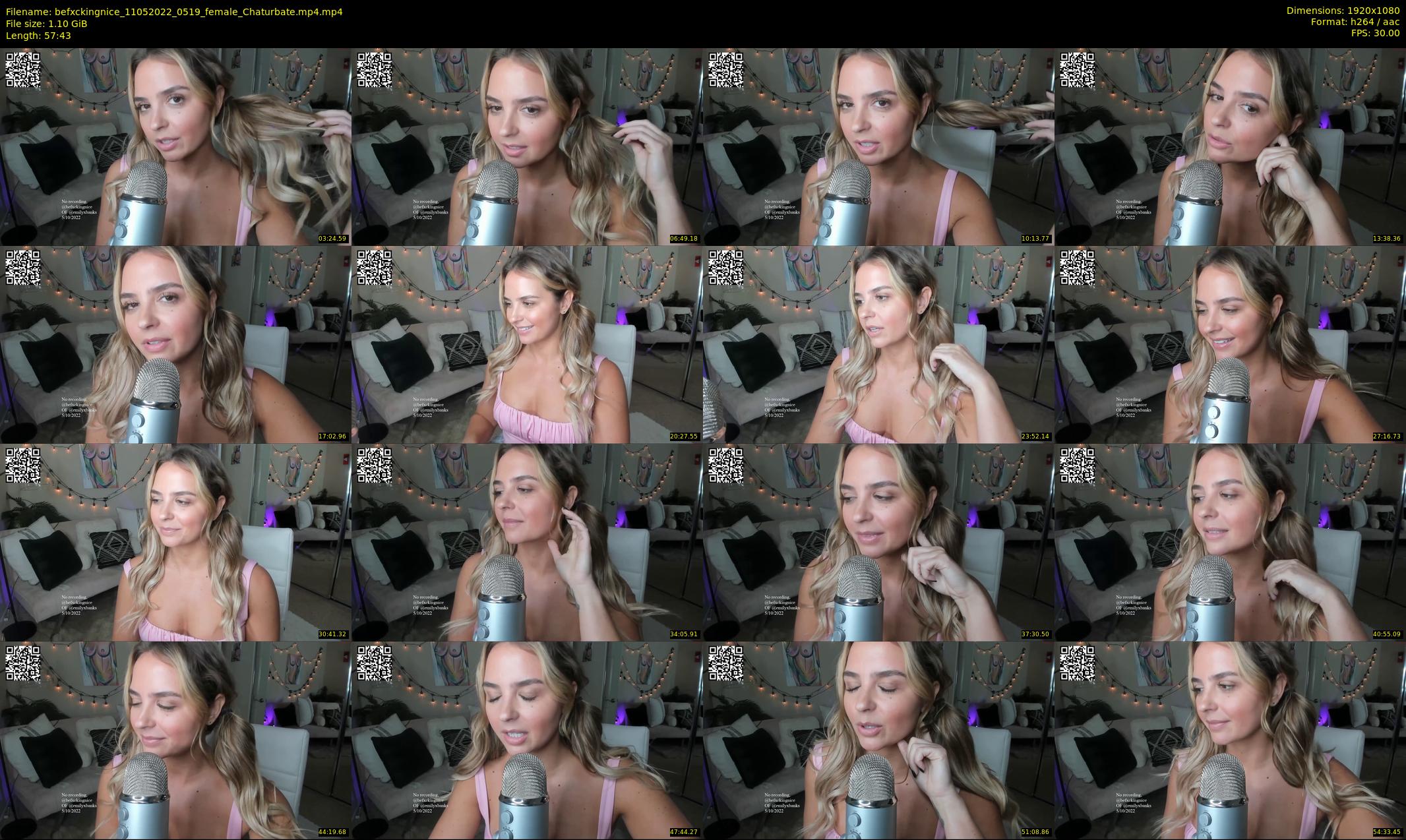 befxckingnice — 58 minute Chaturbate female cam show recording, 1080p, May 11, 2022