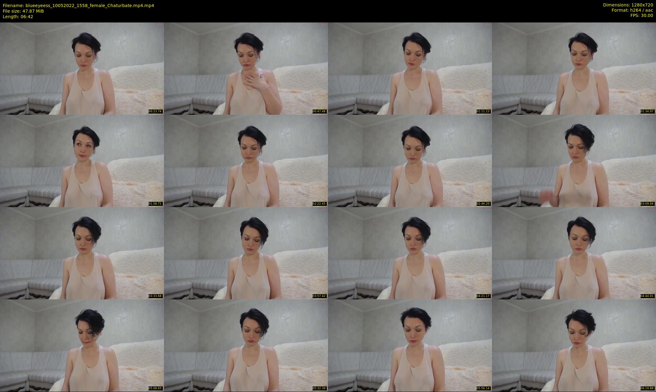 blueeyeess — 7 minute Chaturbate female cam show recording, 720p, May 10, 2022
