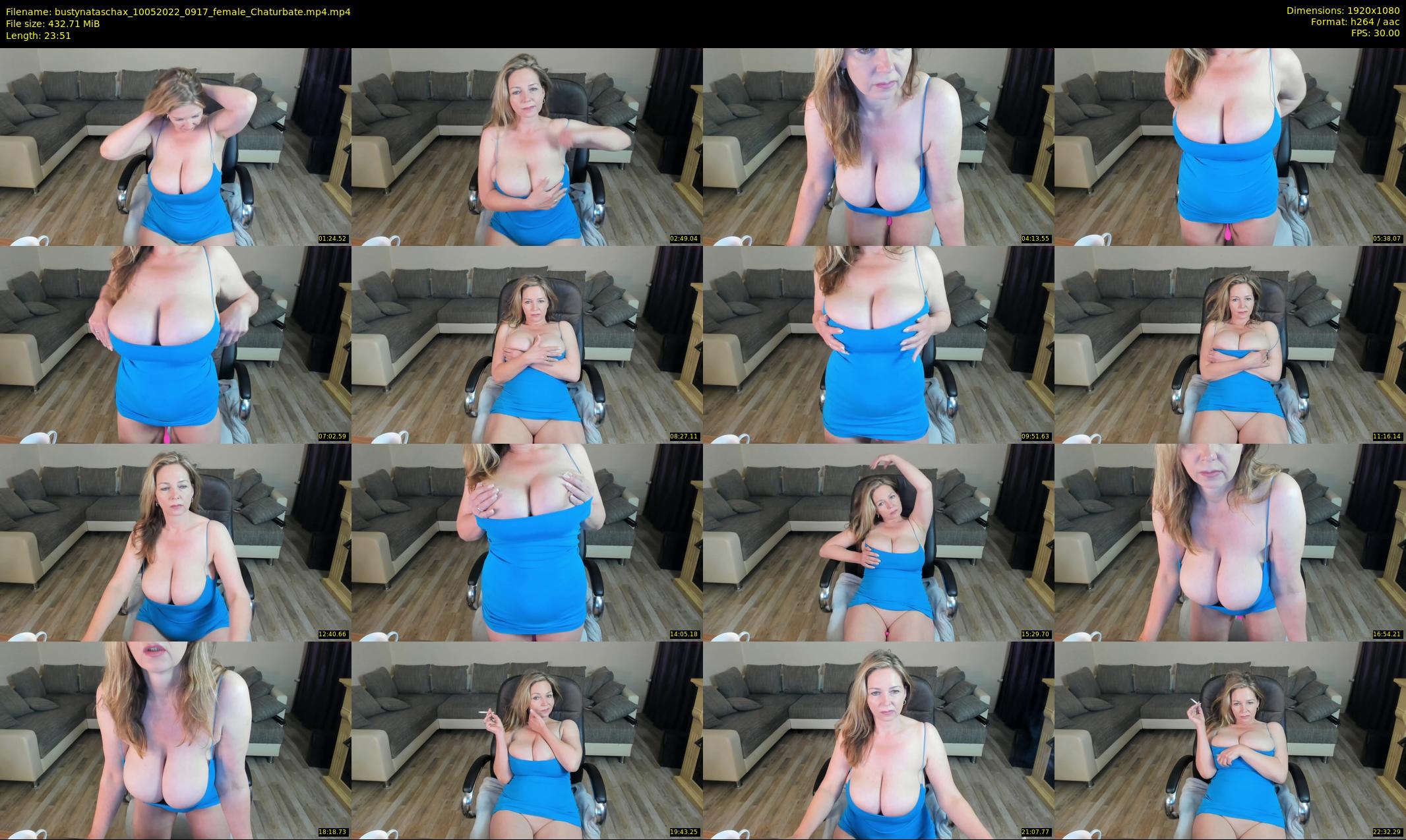 bustynataschax — 24 minute Chaturbate female cam show recording, 1080p, May 10, 2022
