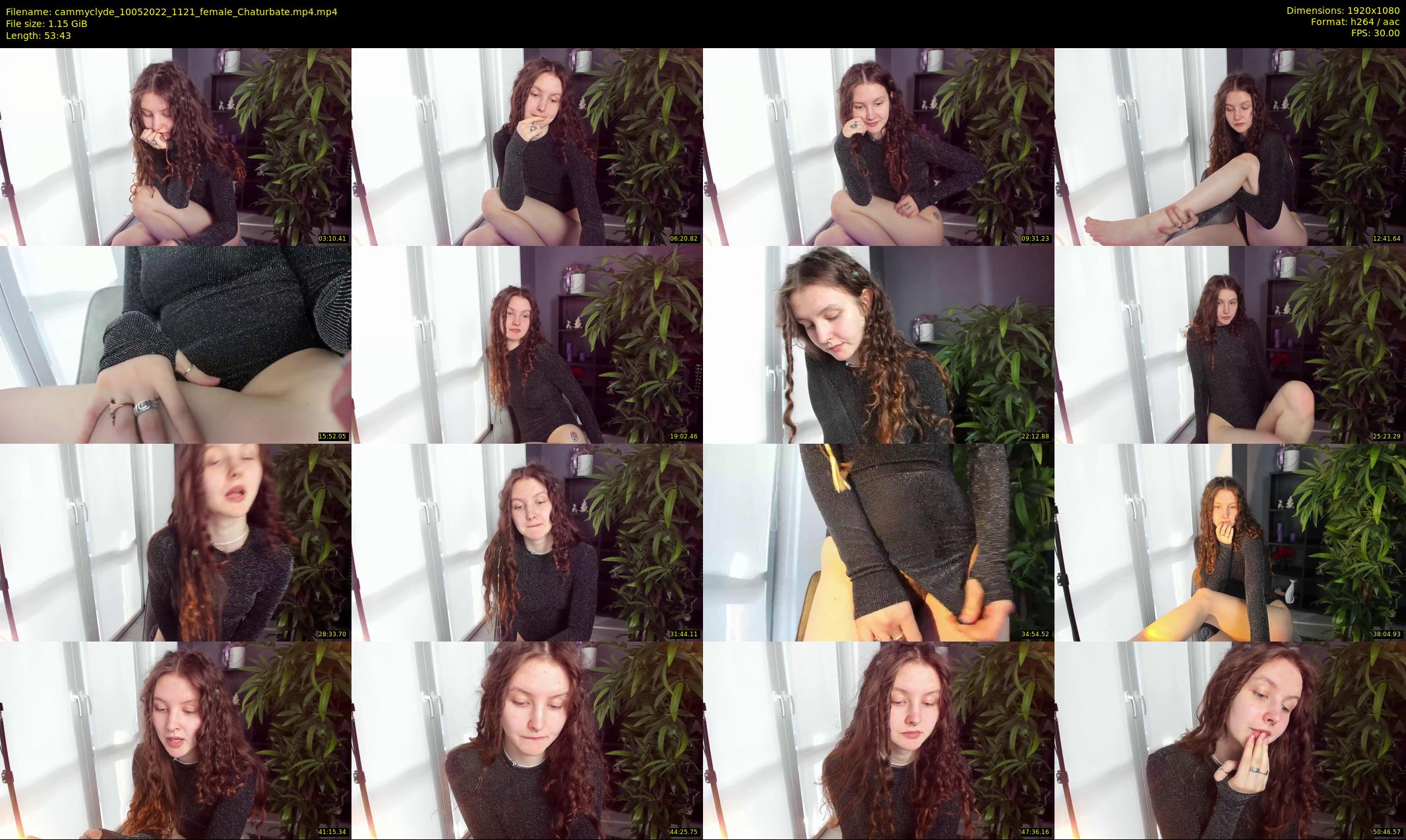 cammyclyde — 54 minute Chaturbate female cam show recording, 1080p, May 10, 2022