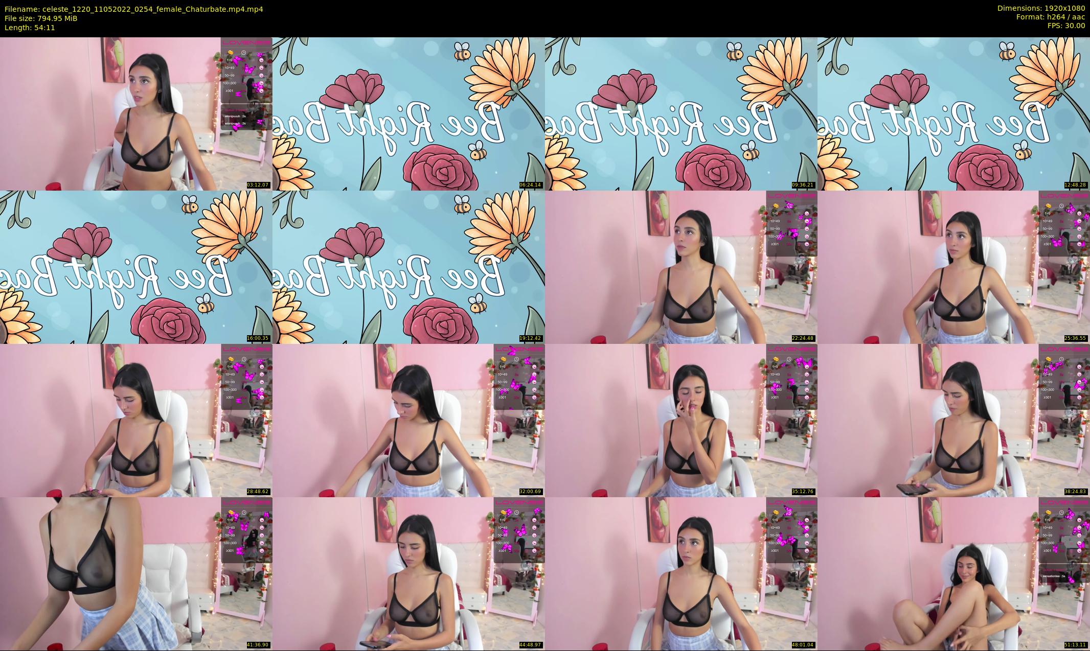 celeste_1220 — 55 minute Chaturbate female cam show recording, 1080p, May 11, 2022