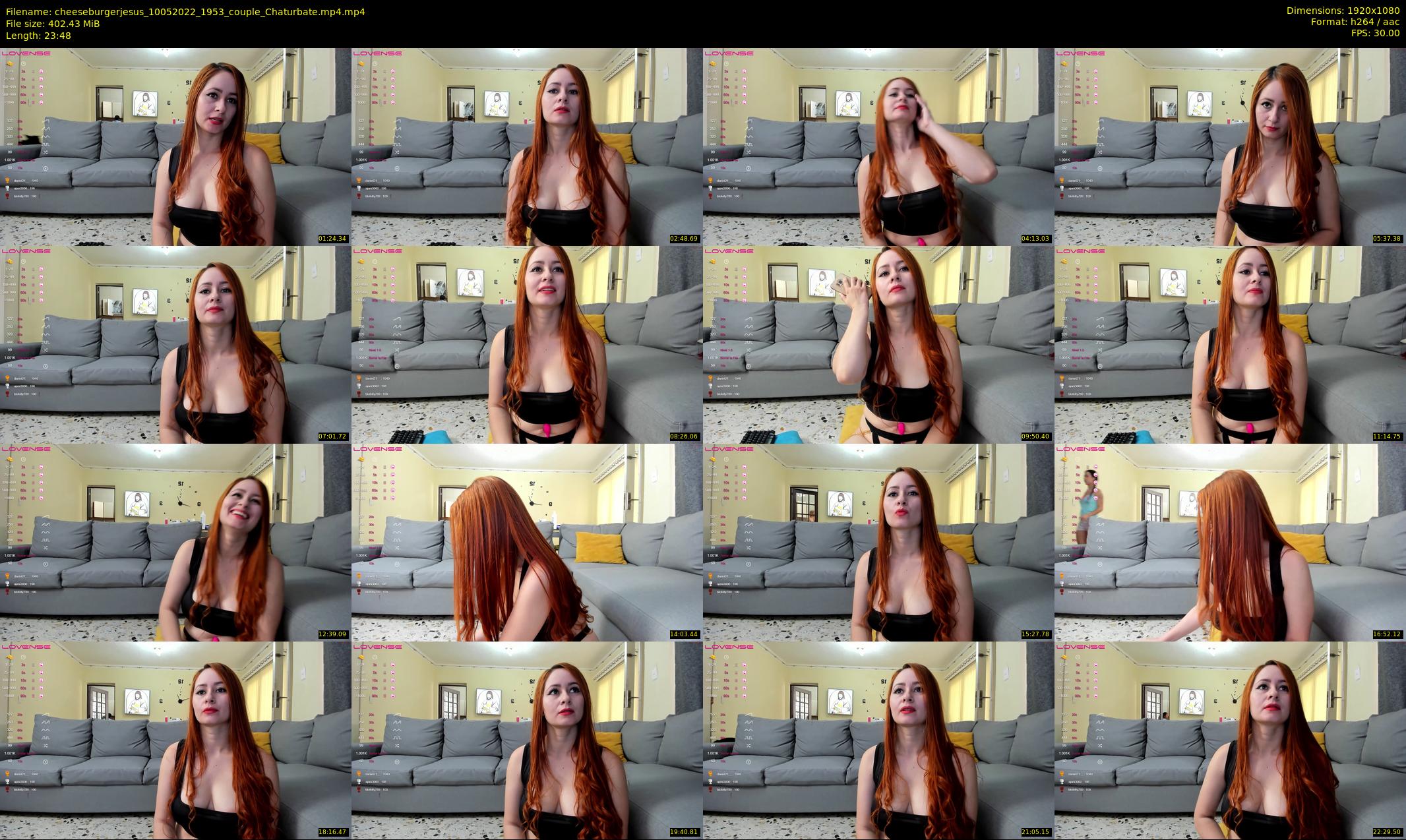 cheeseburgerjesus — 24 minute Chaturbate couple cam show recording, 1080p, May 10, 2022