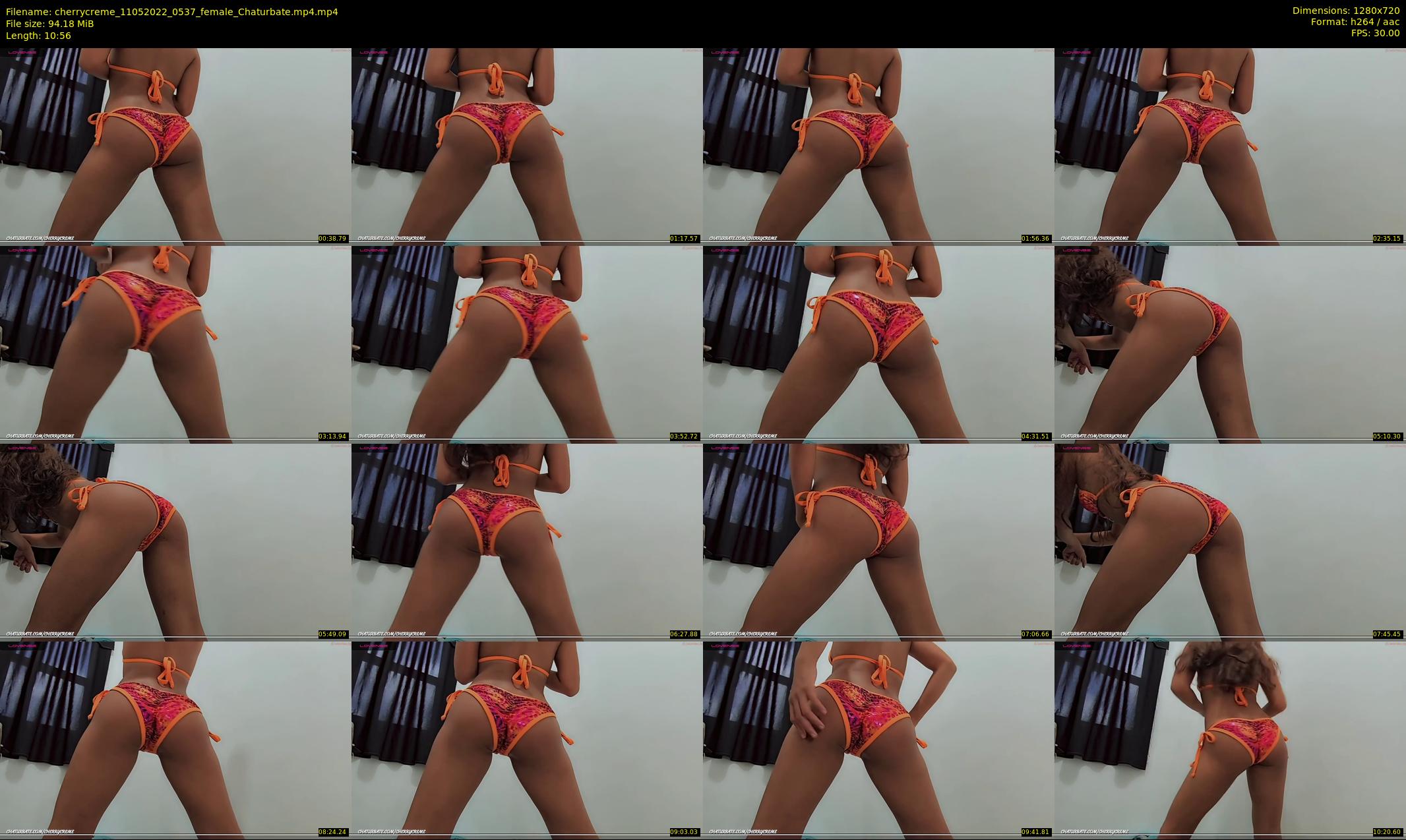 cherrycreme — 11 minute Chaturbate female cam show recording, 720p, May 11, 2022