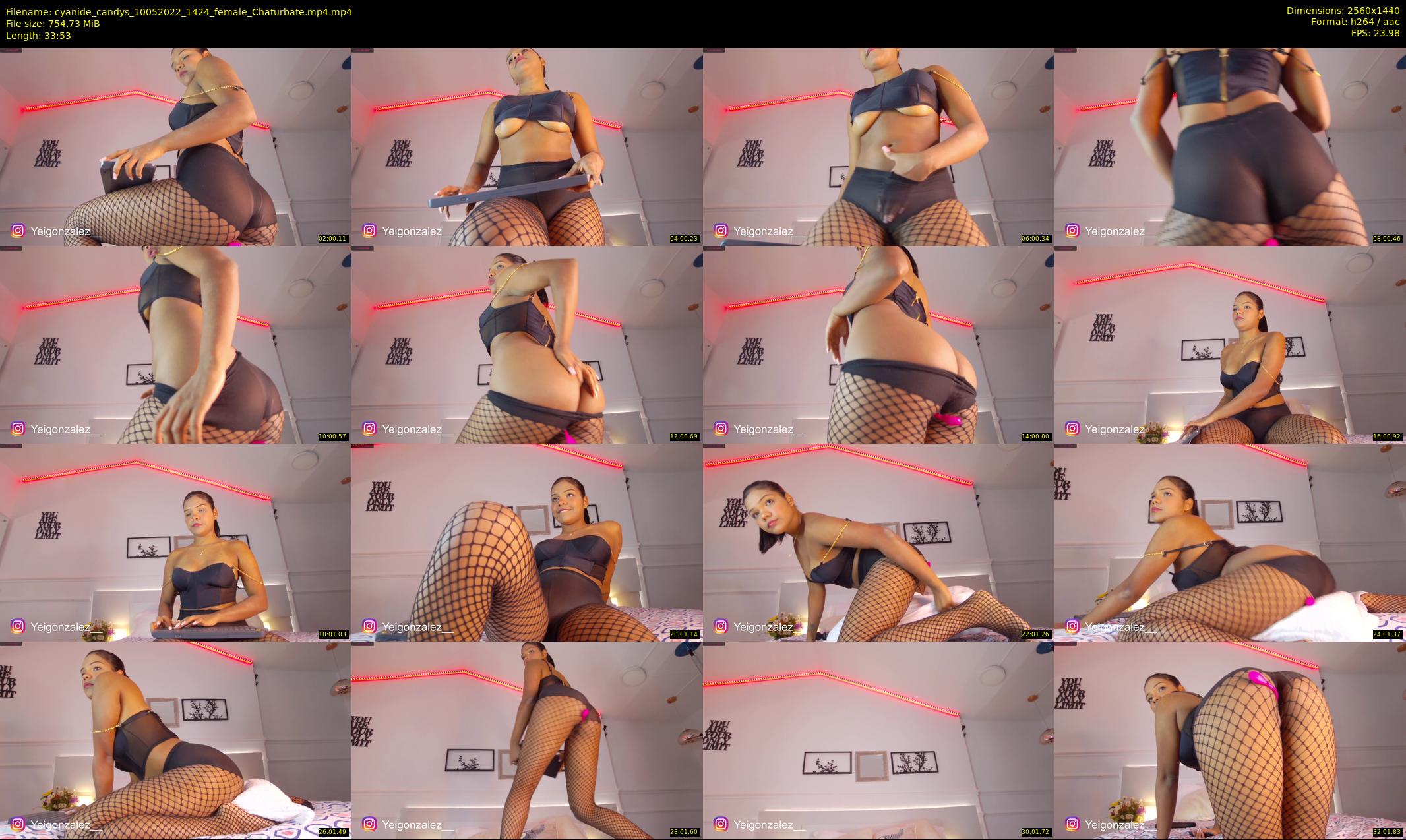 cyanide_candys — 34 minute Chaturbate female cam show recording, 1080p, May 10, 2022