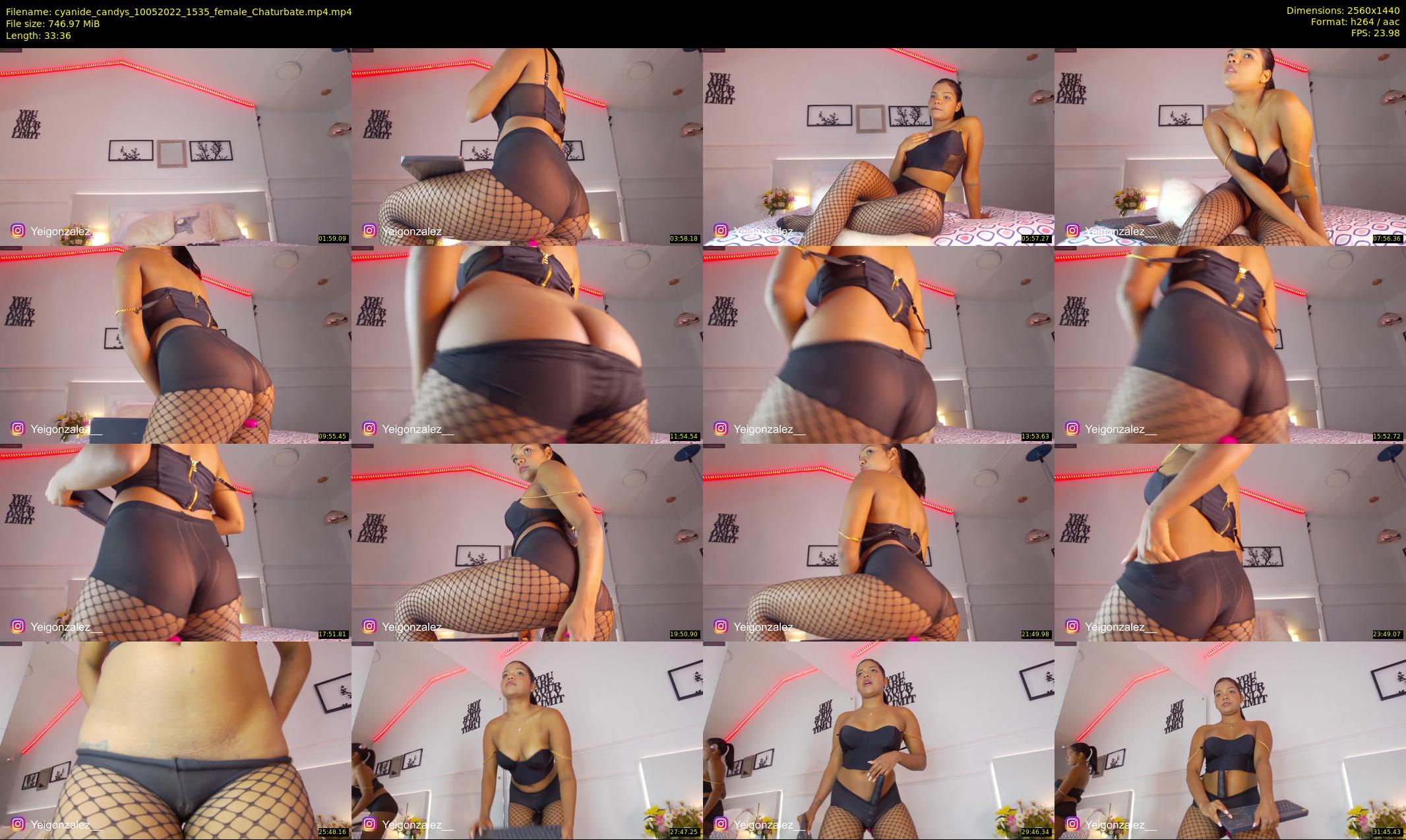 cyanide_candys — 34 minute Chaturbate female cam show recording, 1080p, May 10, 2022