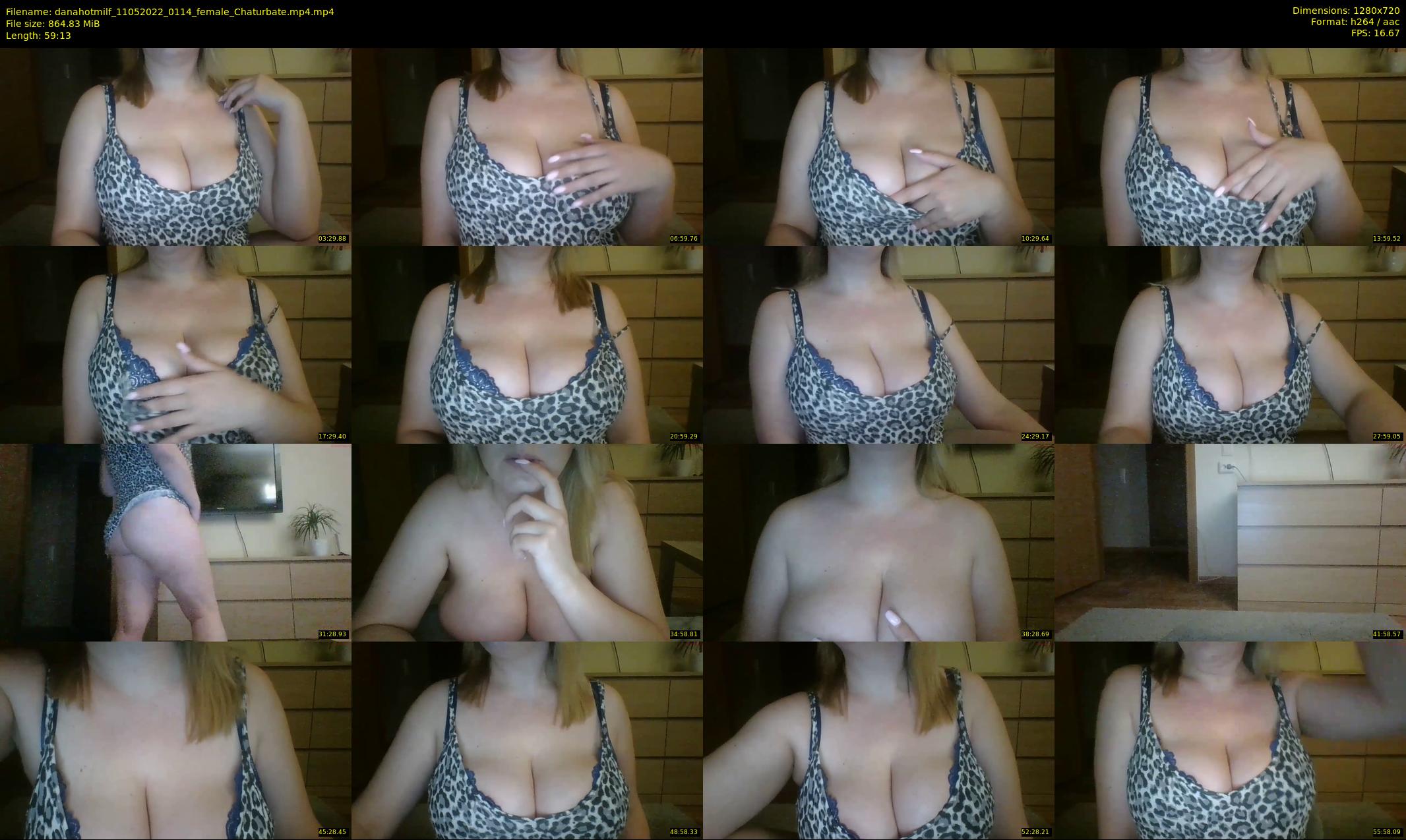 danahotmilf — 60 minute Chaturbate female cam show recording, 720p, May 11, 2022