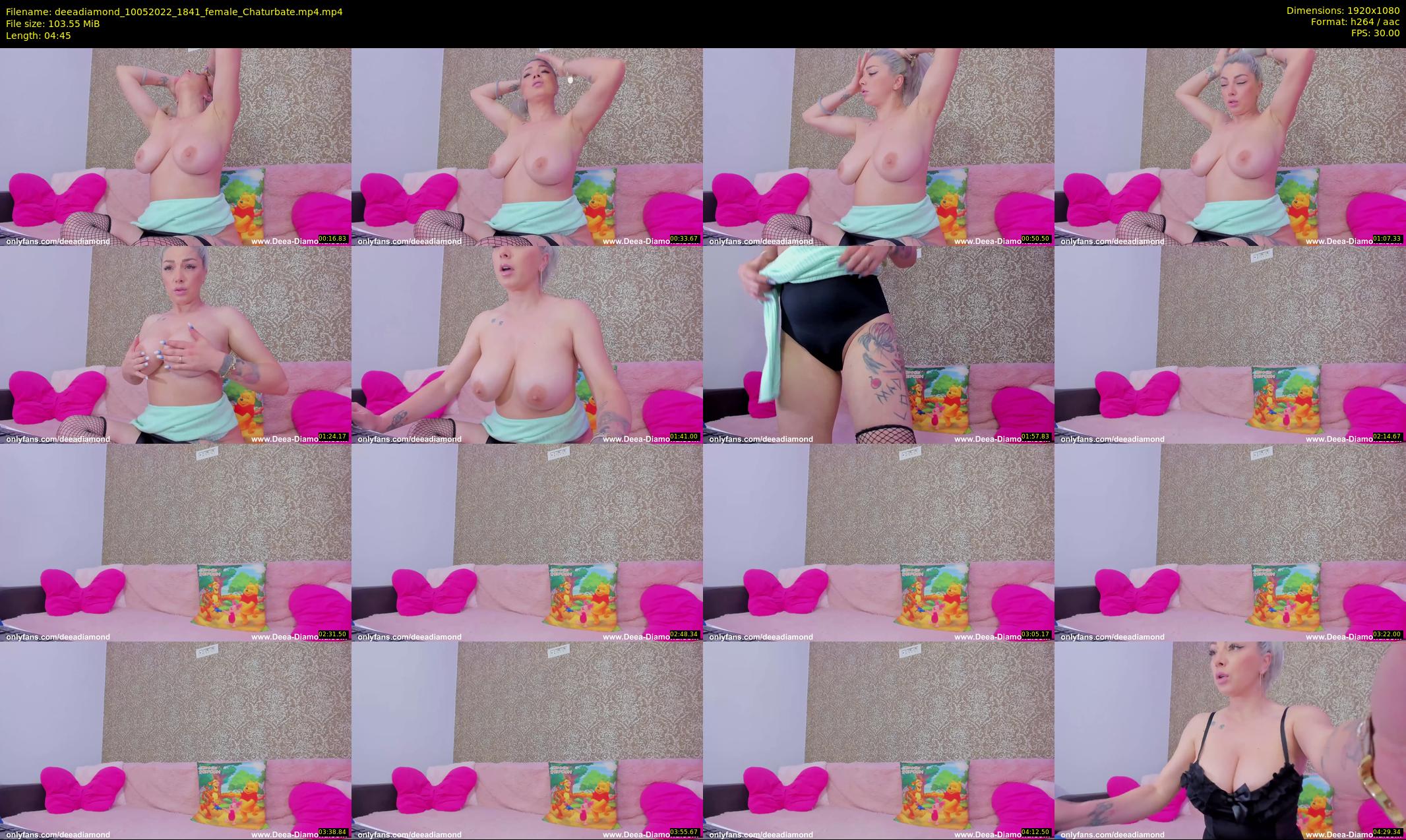 deeadiamond — 5 minute Chaturbate female cam show recording, 1080p, May 10, 2022