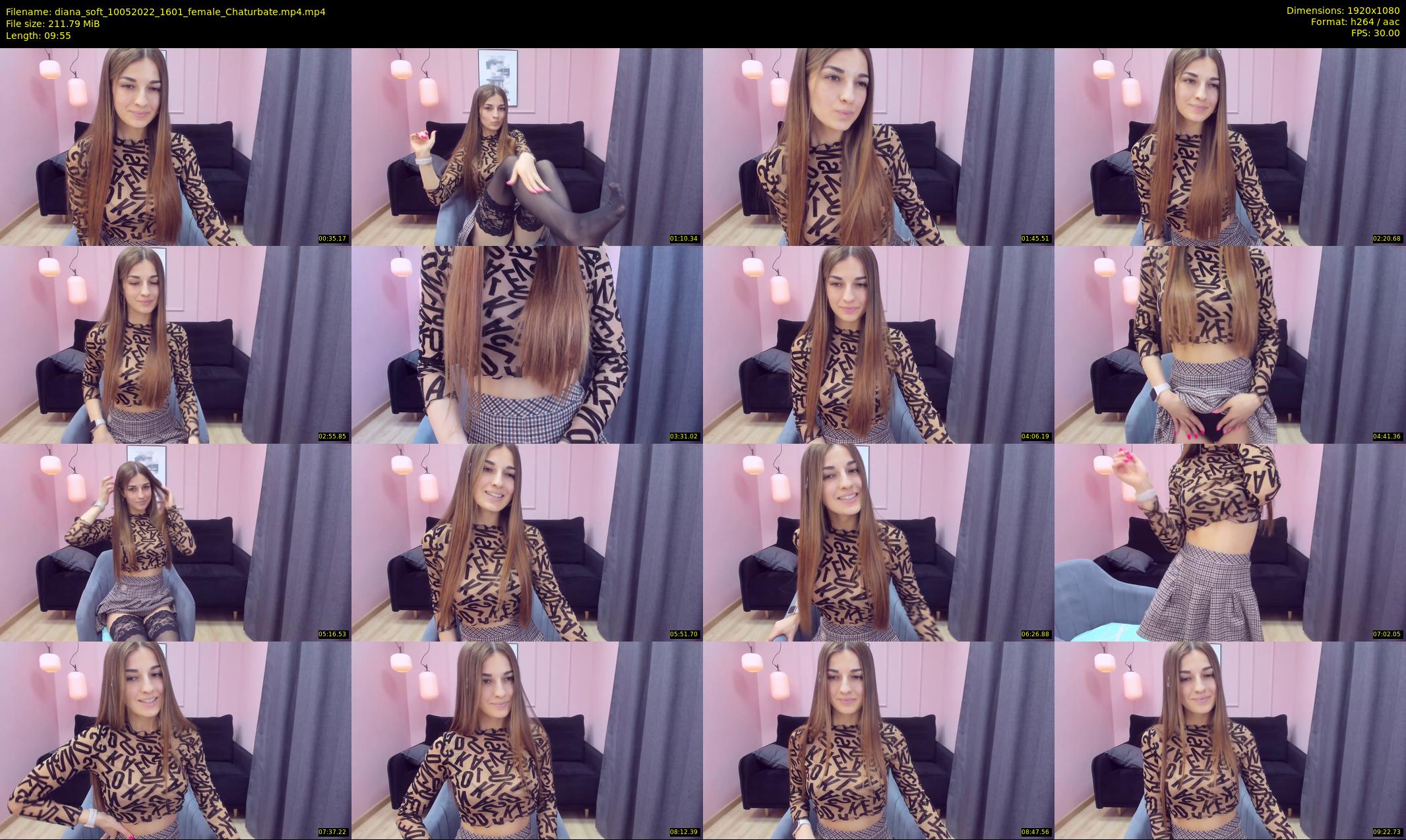 diana_soft — 10 minute Chaturbate female cam show recording, 1080p, May 10, 2022