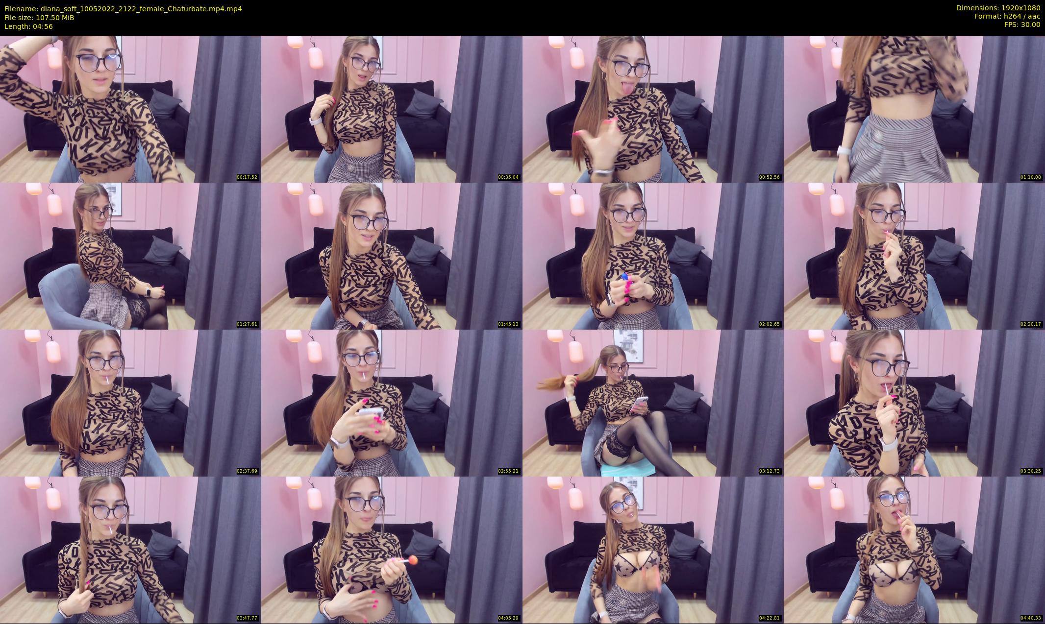 diana_soft — 5 minute Chaturbate female cam show recording, 1080p, May 10, 2022