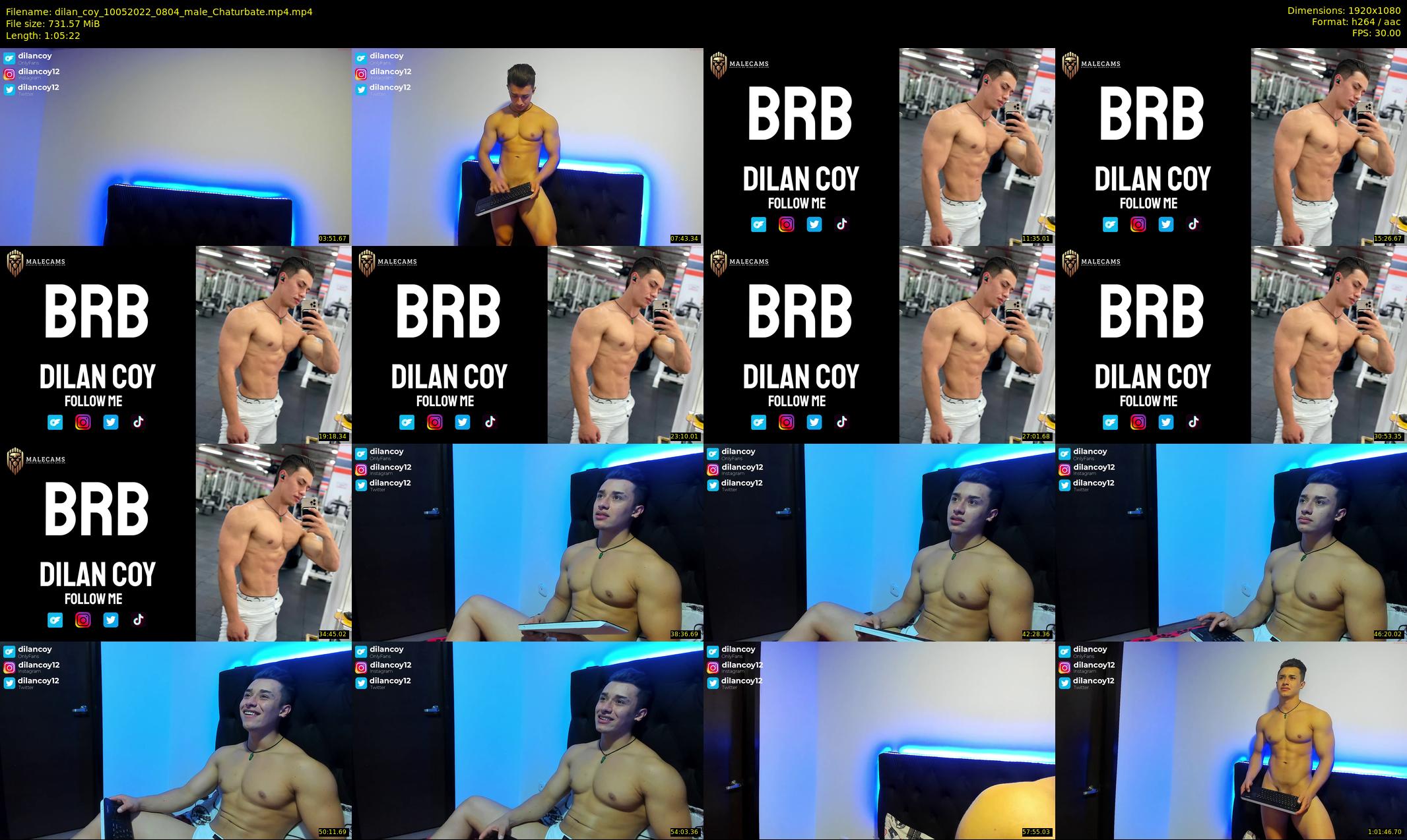 dilan_coy — 66 minute Chaturbate male cam show recording, 1080p, May 10, 2022