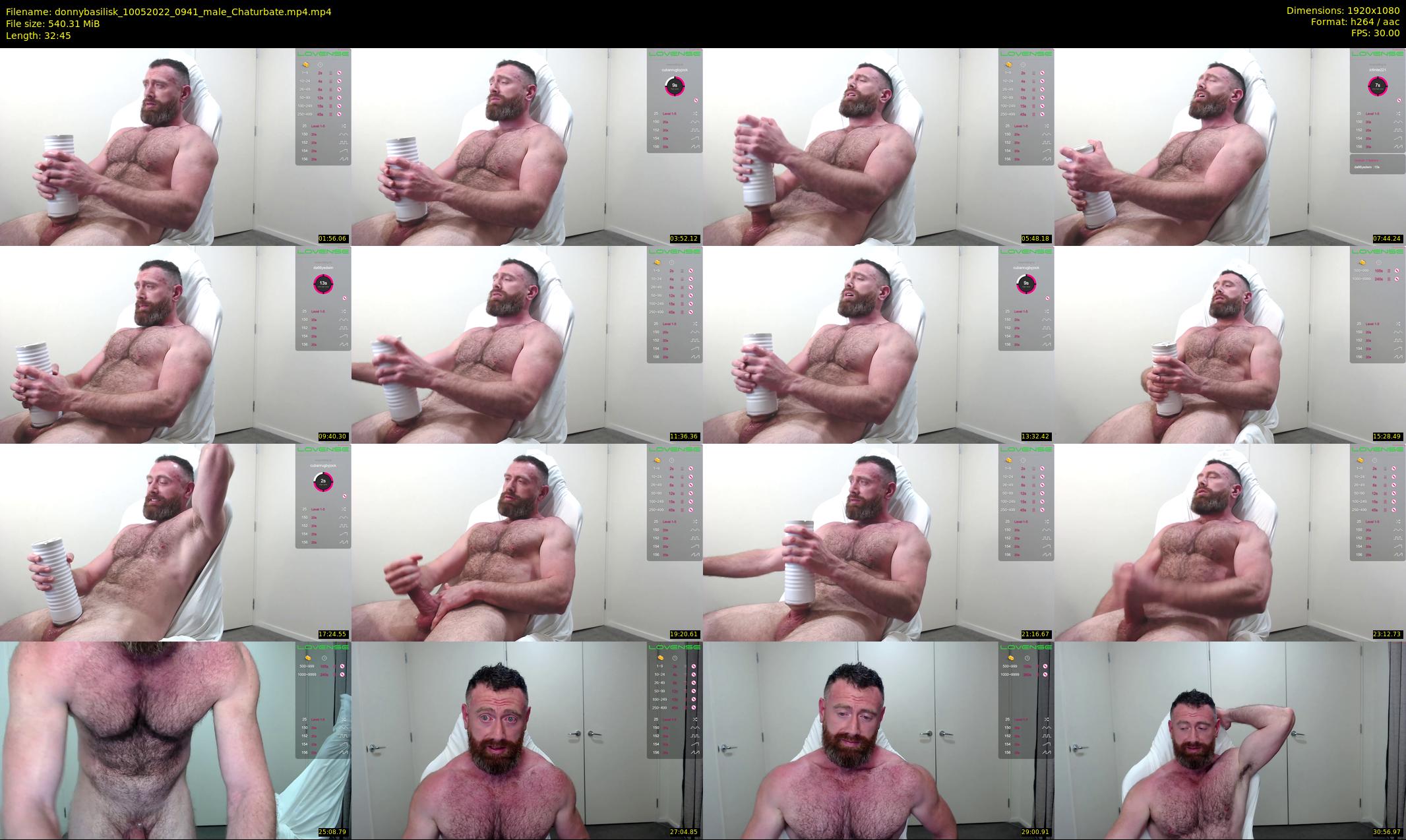 donnybasilisk — 33 minute Chaturbate male cam show recording, 1080p, May 10, 2022